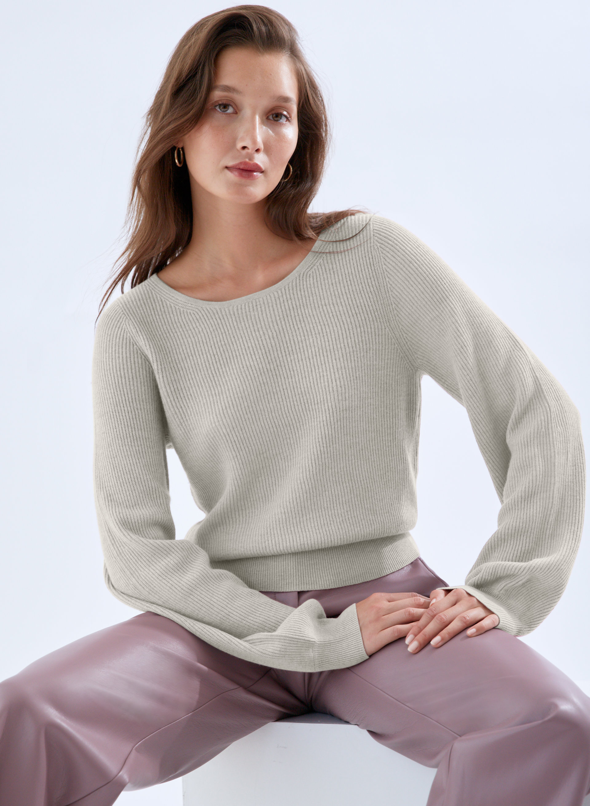Column Sweater