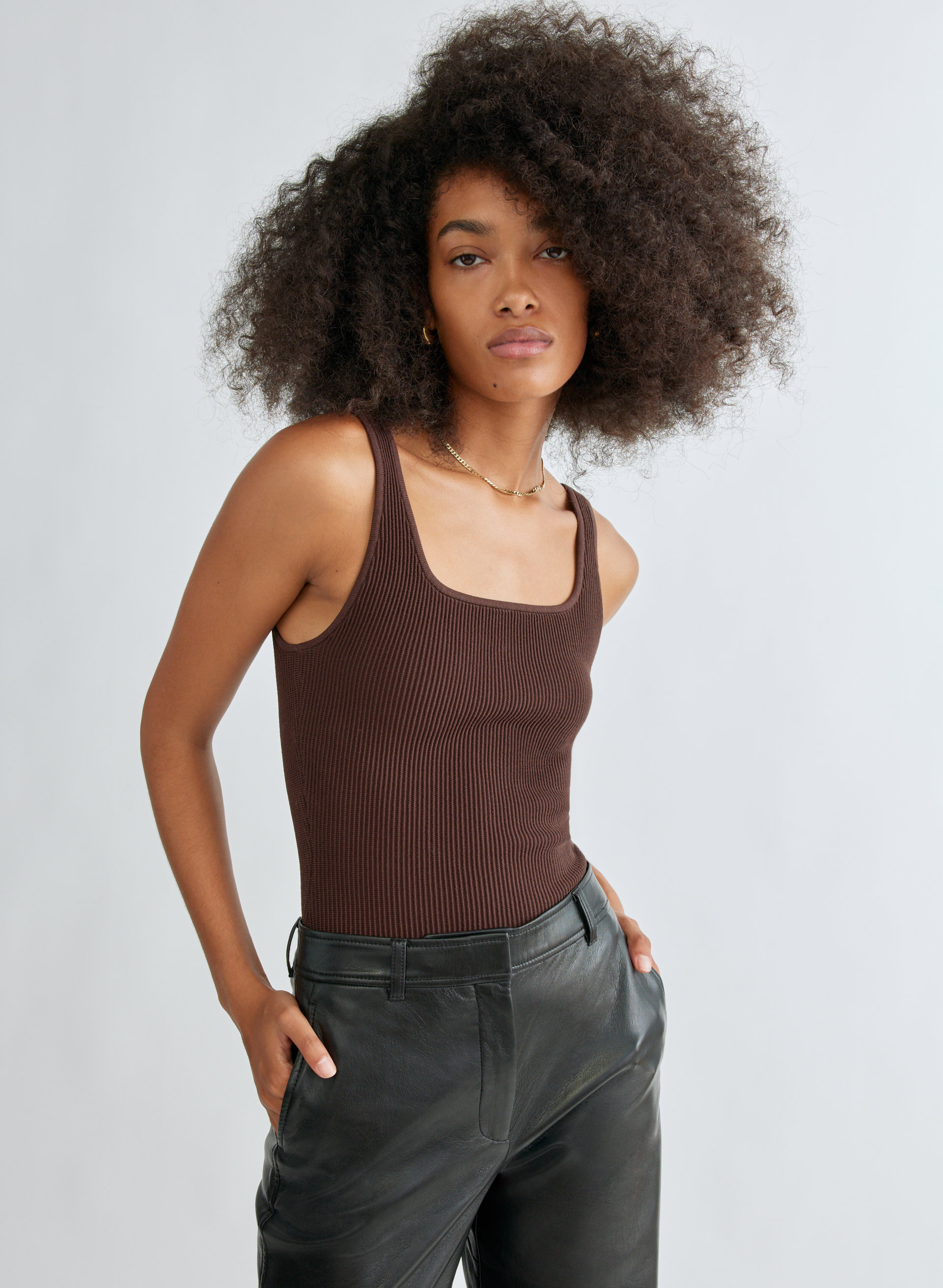Sculpt Knit Tank