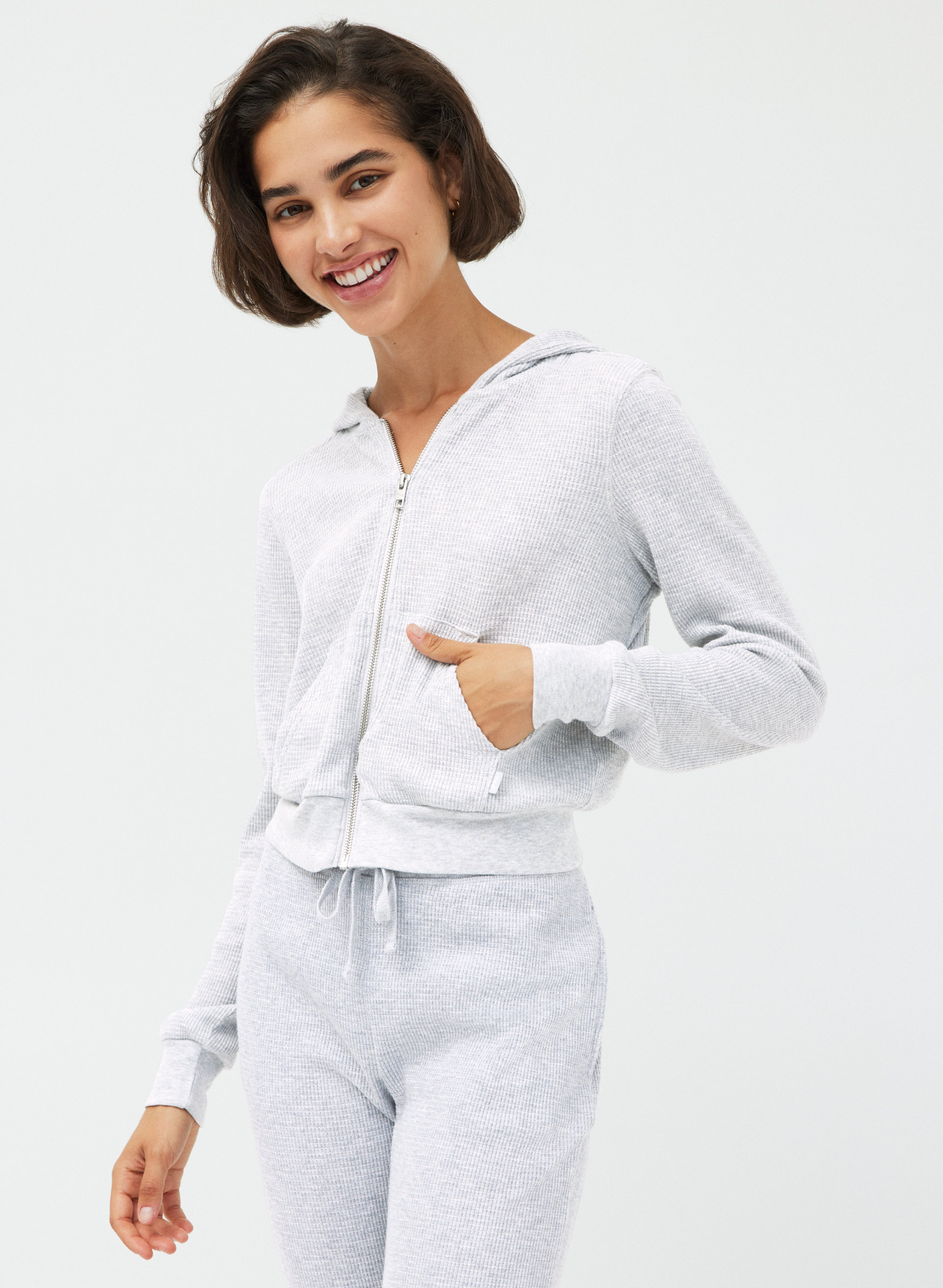 Thermal Zip Hoodie
