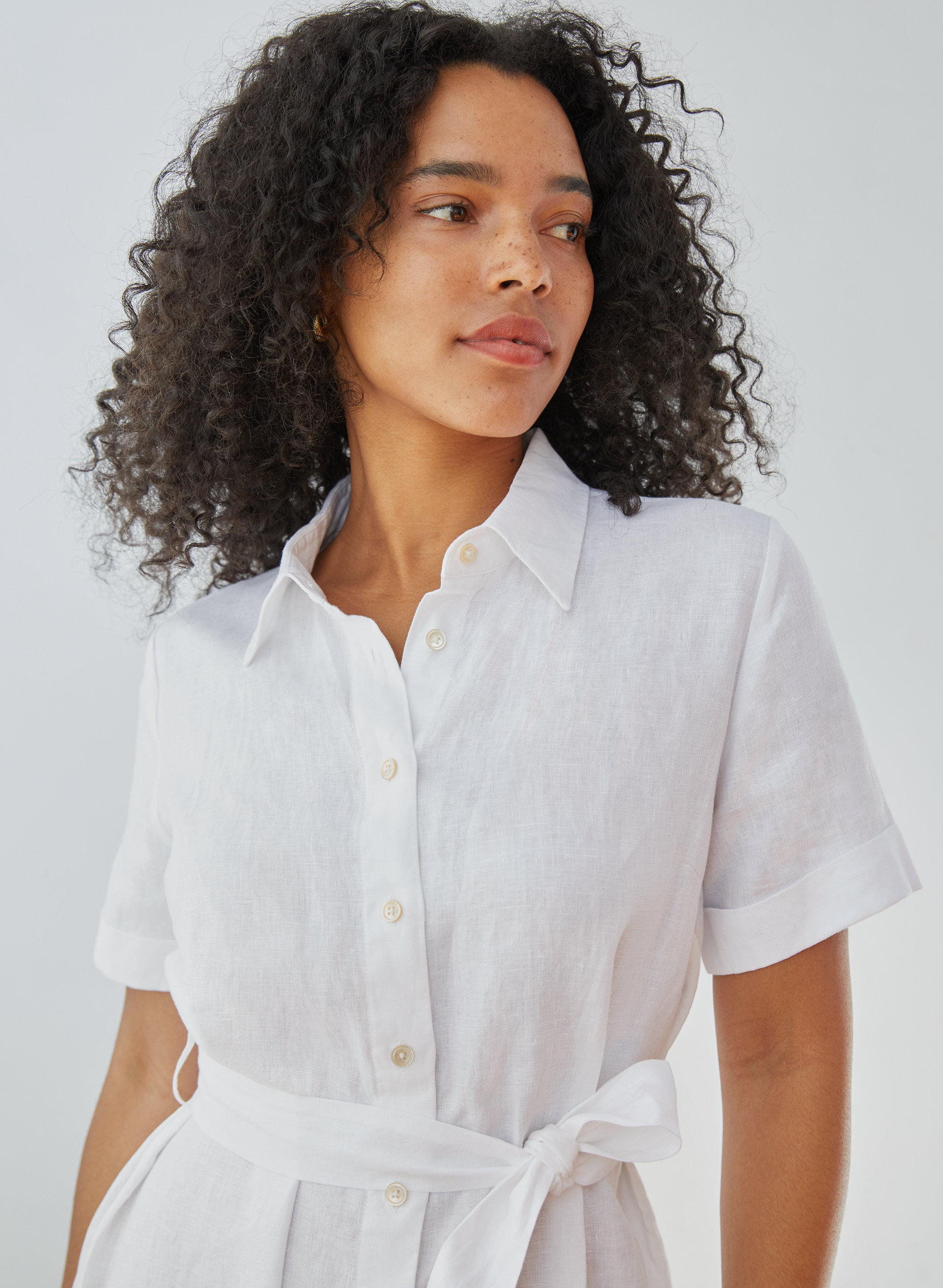 Eleta Linen Dress
