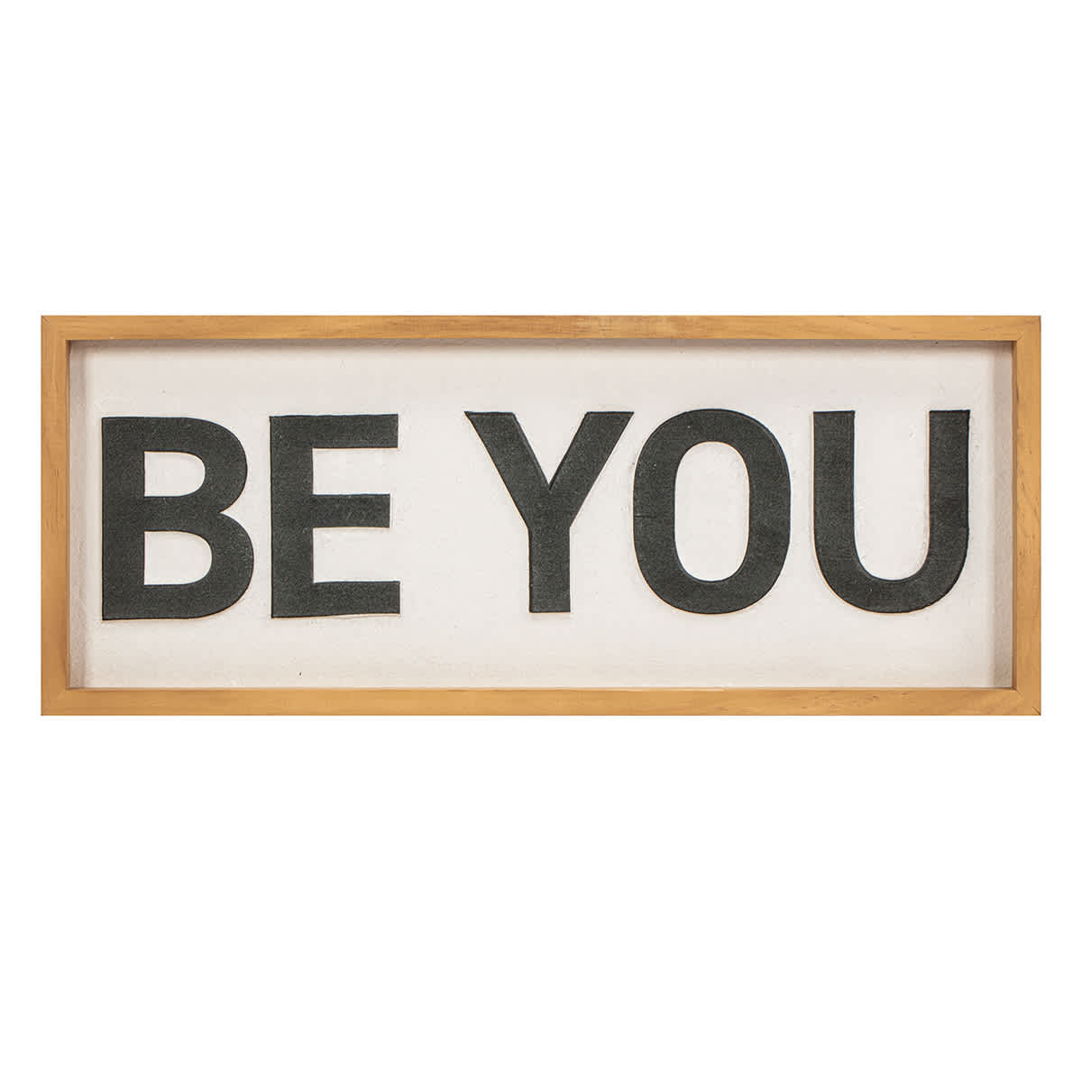 Reclaimed Be You Wooden Wall Art, 20x8
