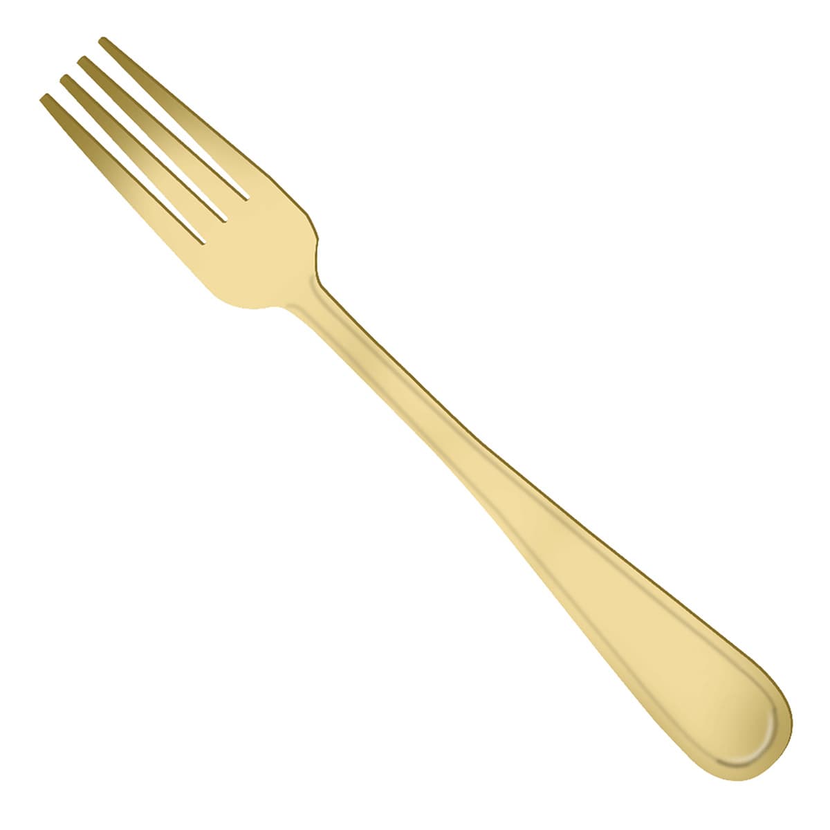 Bayley Salad Fork, Champagne Gold