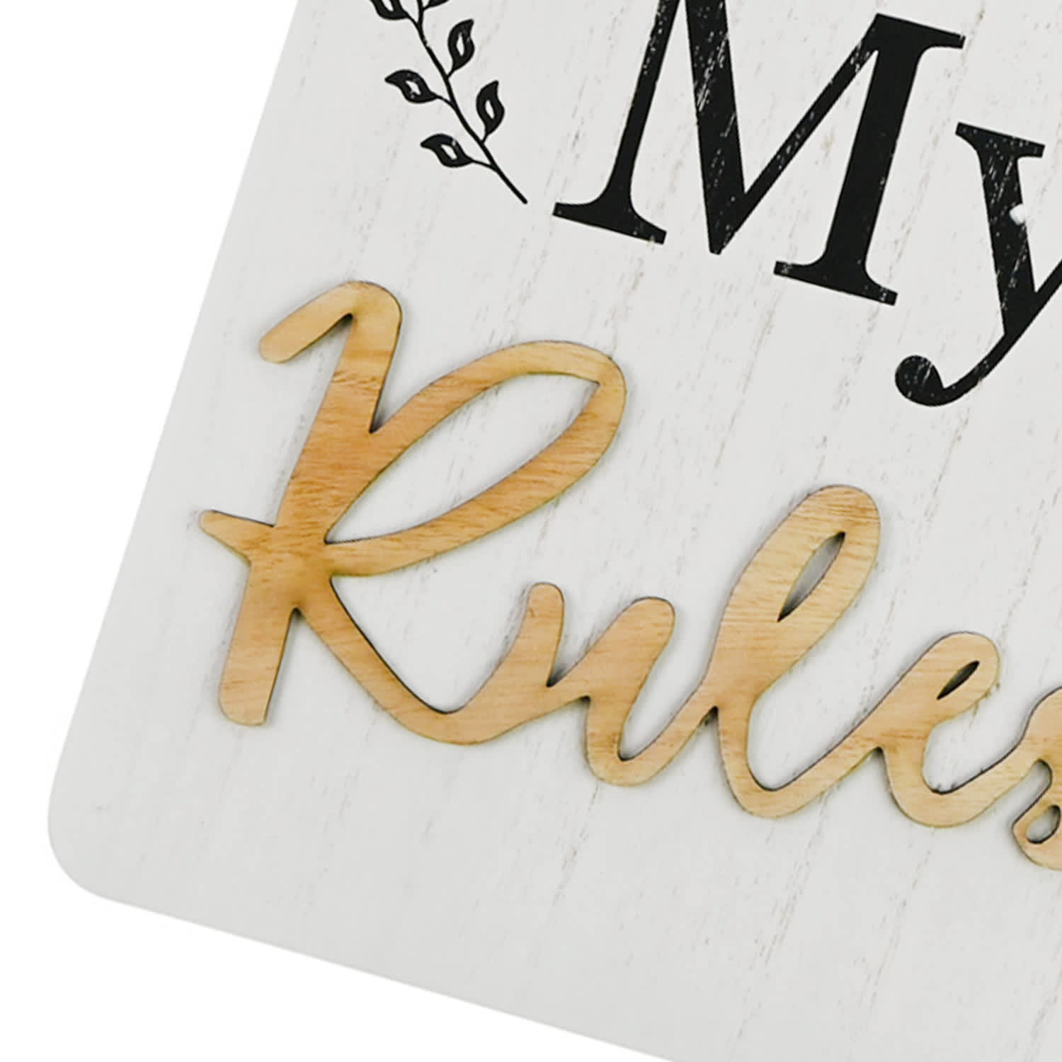 My Kitchen My Rules Paddle Wall Decor, 9x19