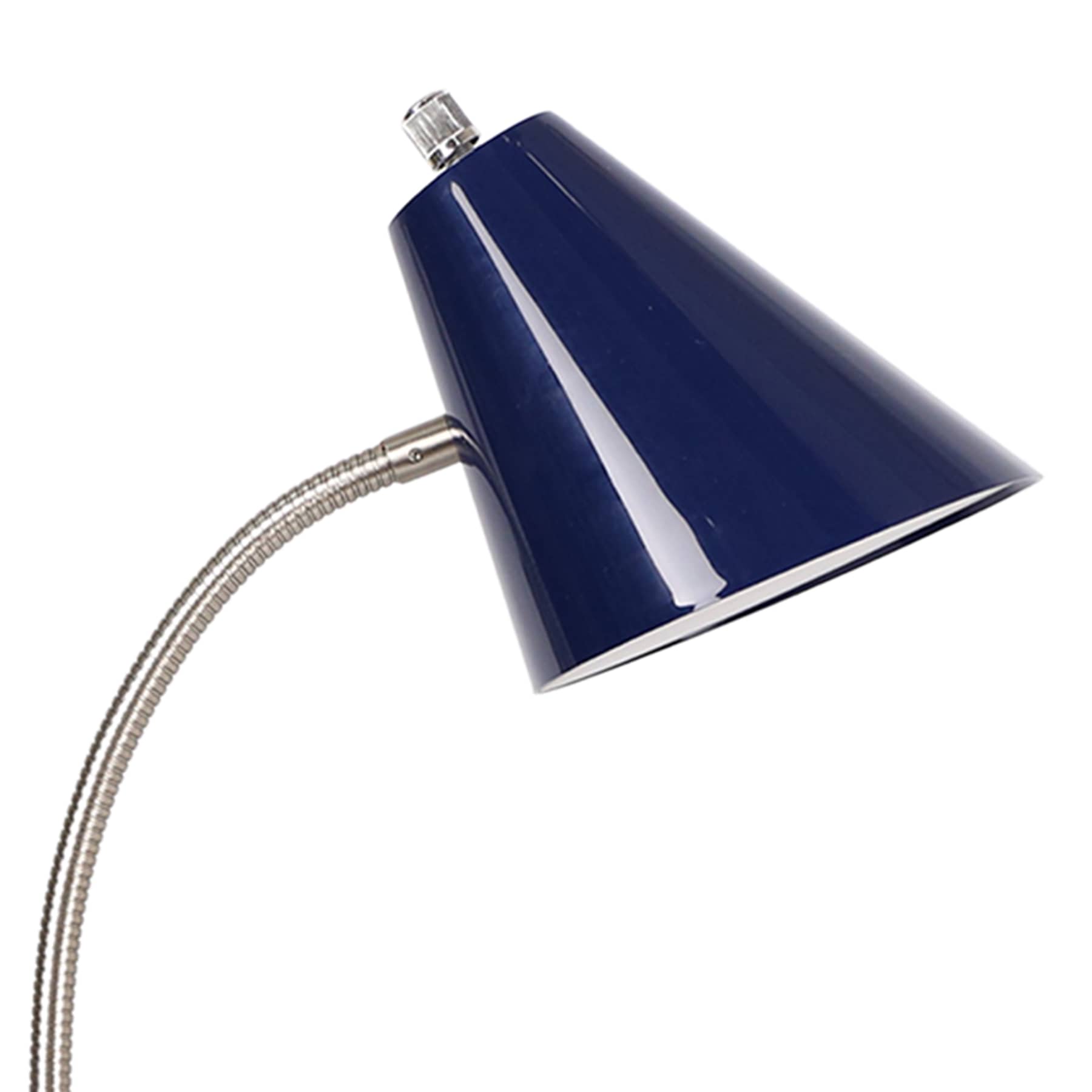Navy Task Organizer Lamp, 16"