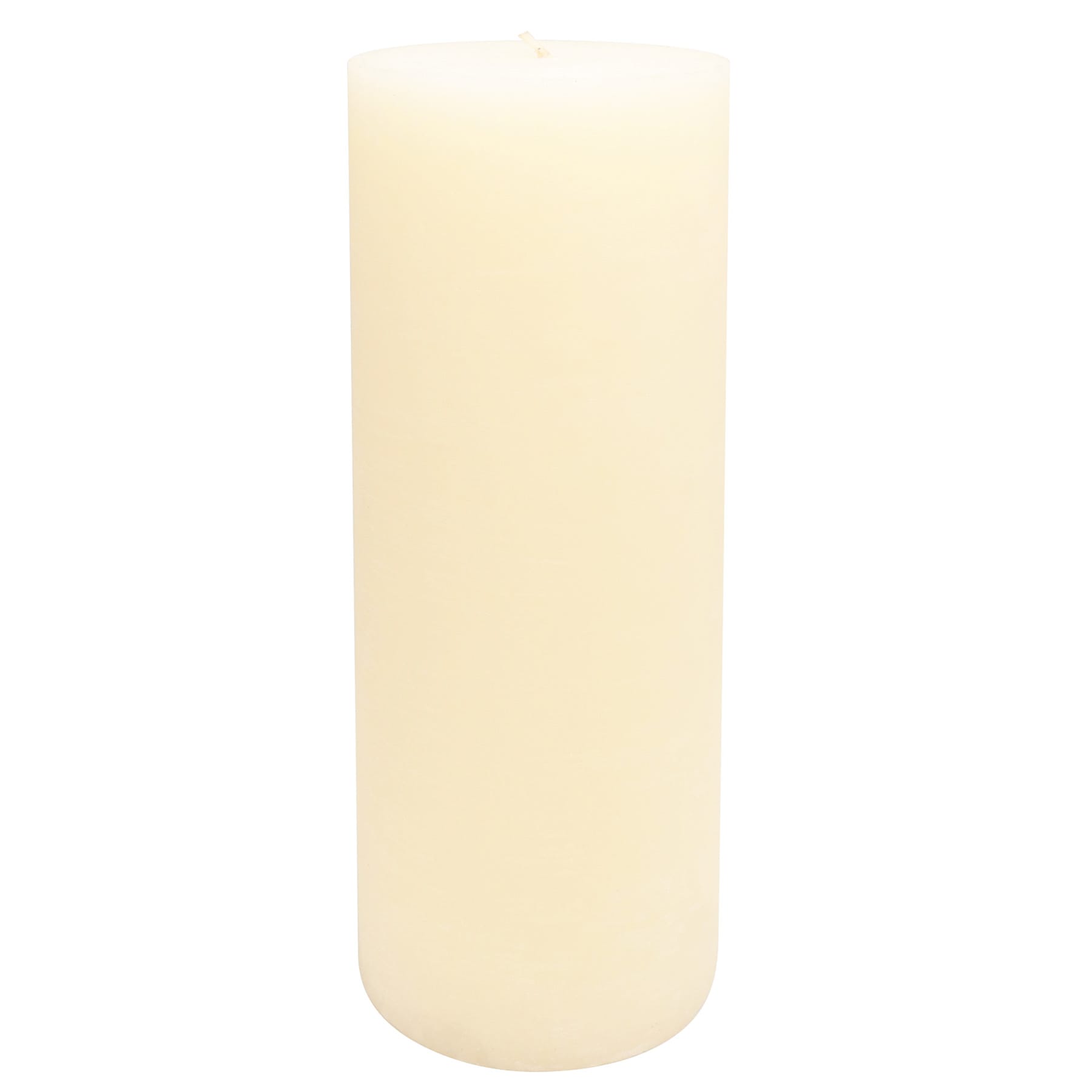 Honeybloom Ivory Unscented Pillar Candle, 4x11