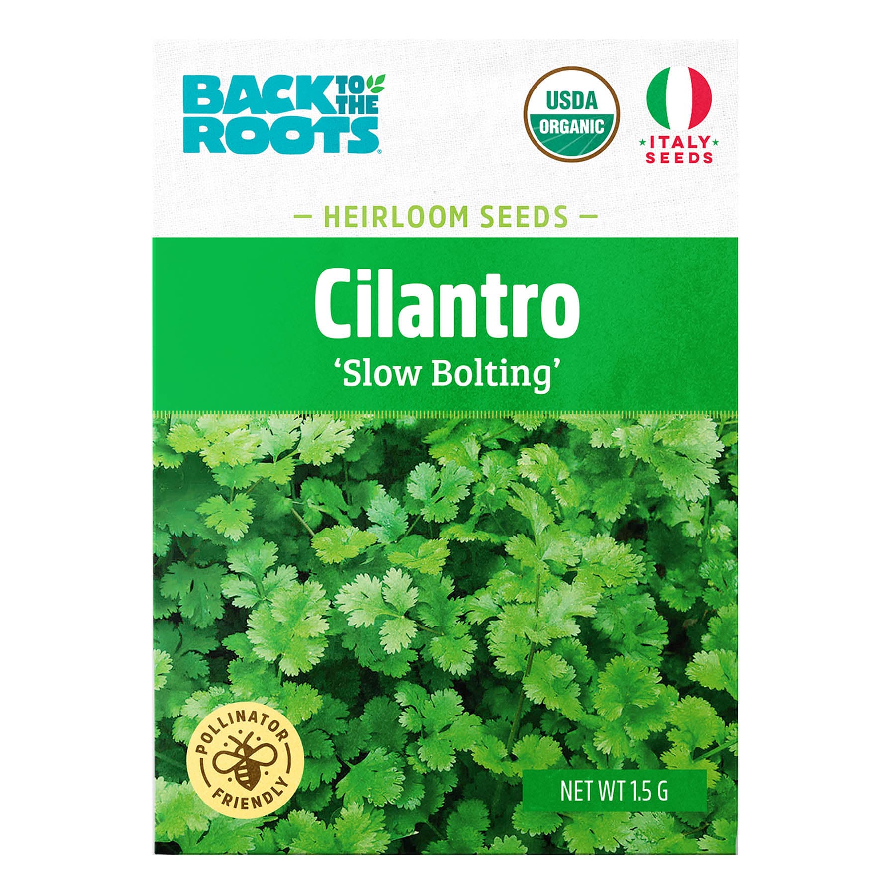 Back to Roots Heirloom Seeds, Cilantro Coriander