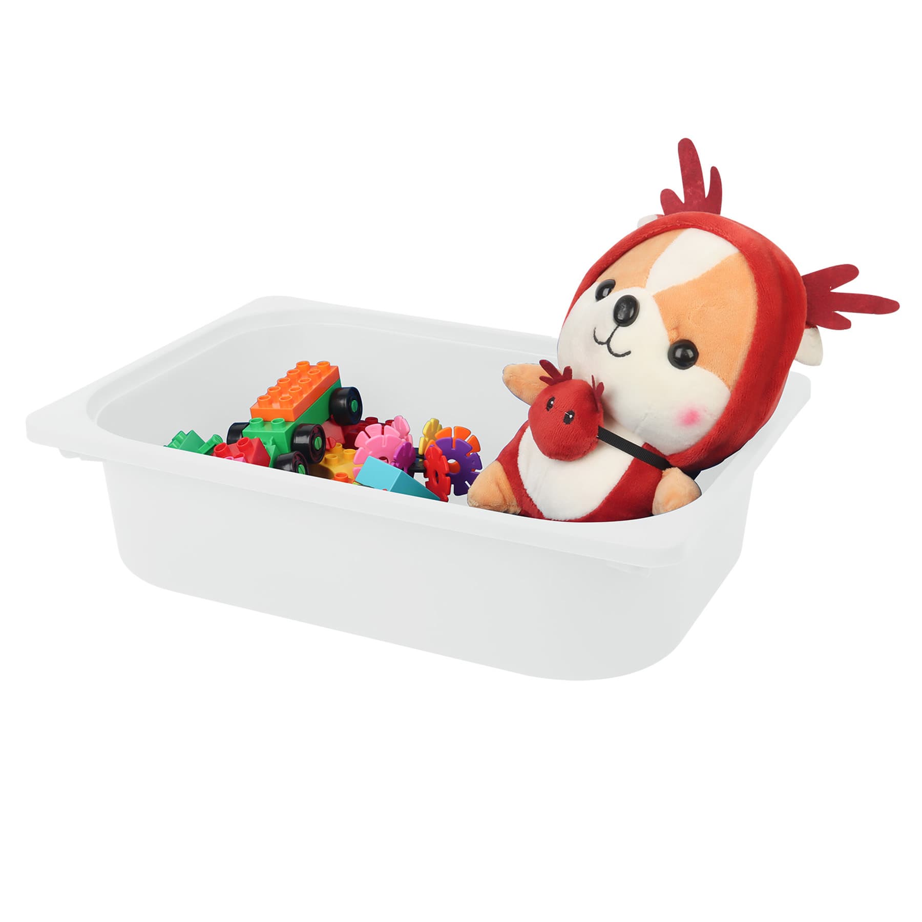 Plastic Storage Container 5L White