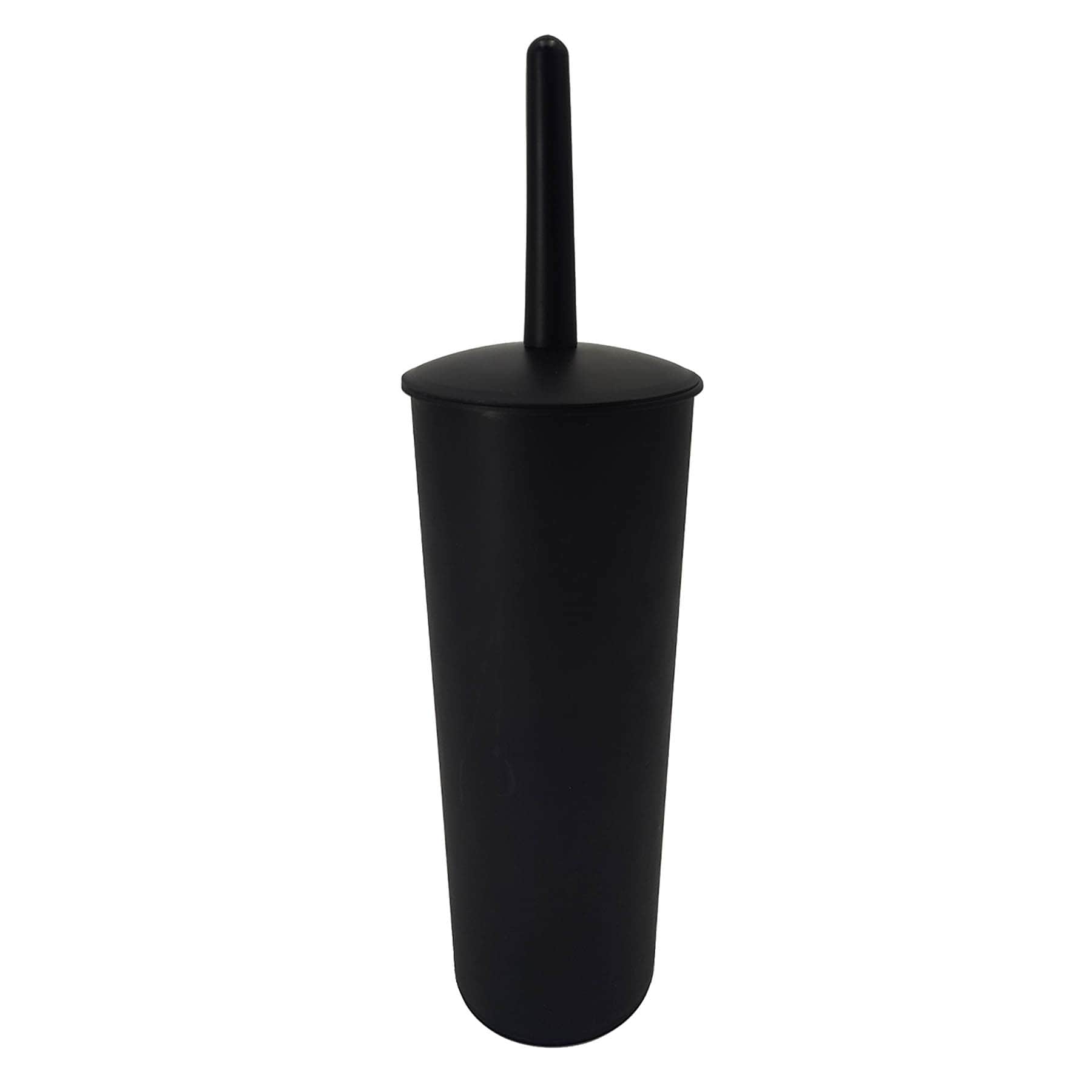 Bren Black Plastic Toilet Bowl Brush, 14"