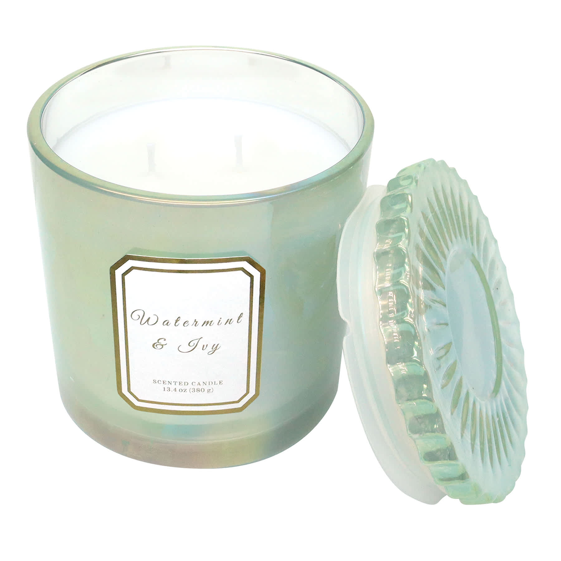 Providence Watermint & Ivy Scented Jar Candle, 13.4oz