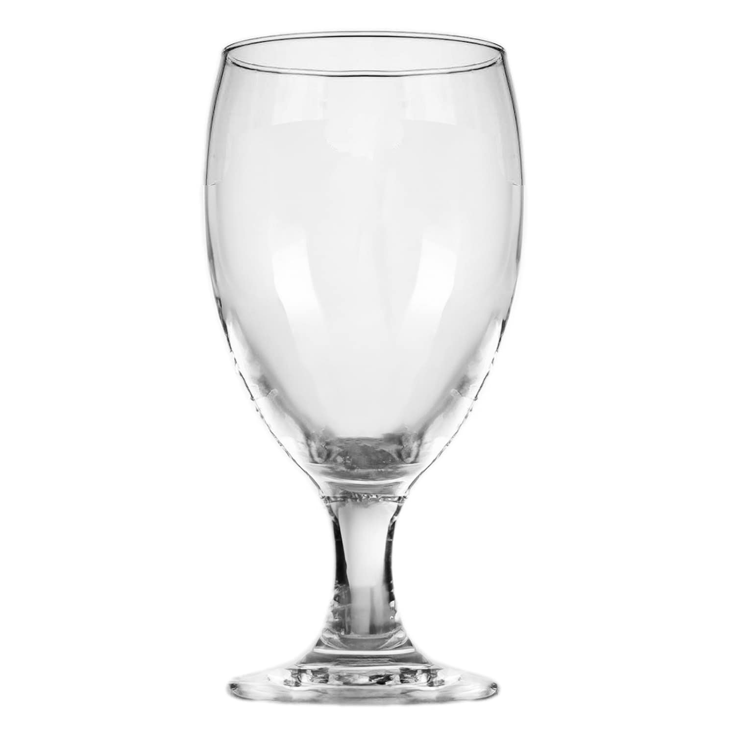 Clear Glass Water Goblet, 19.5oz