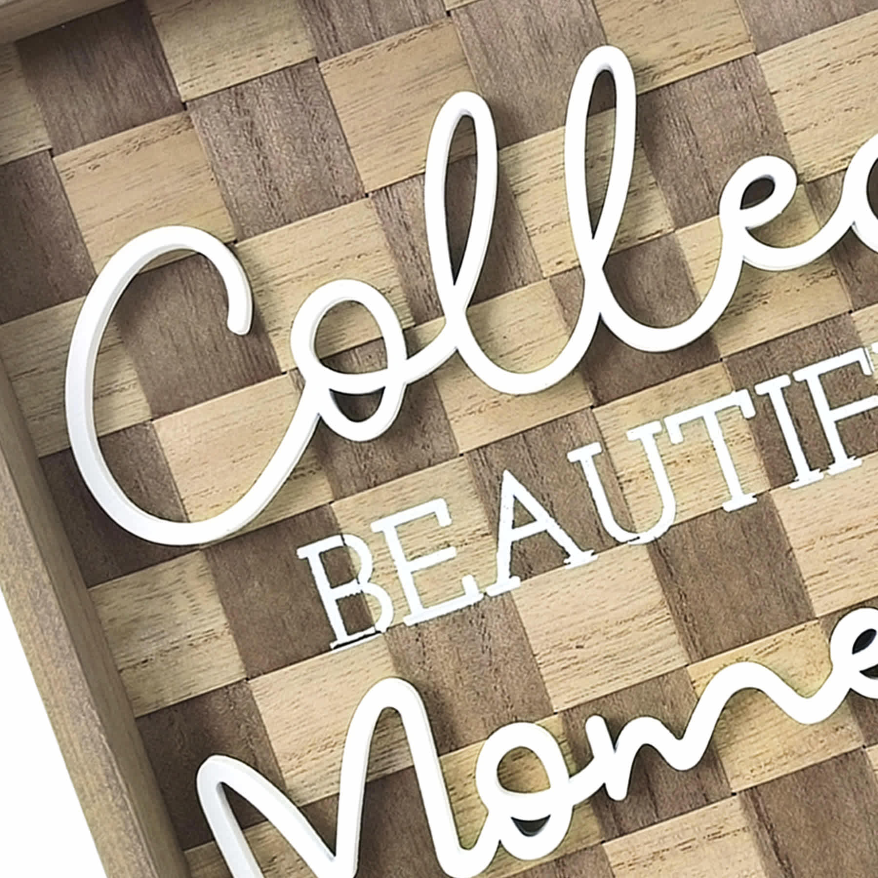 Honeybloom Checkerboard Little Moments Sign, 10"