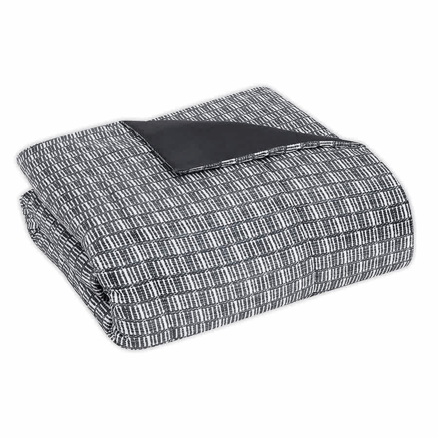 8-Piece Casey Charcoal Essential Comforter Set, Full