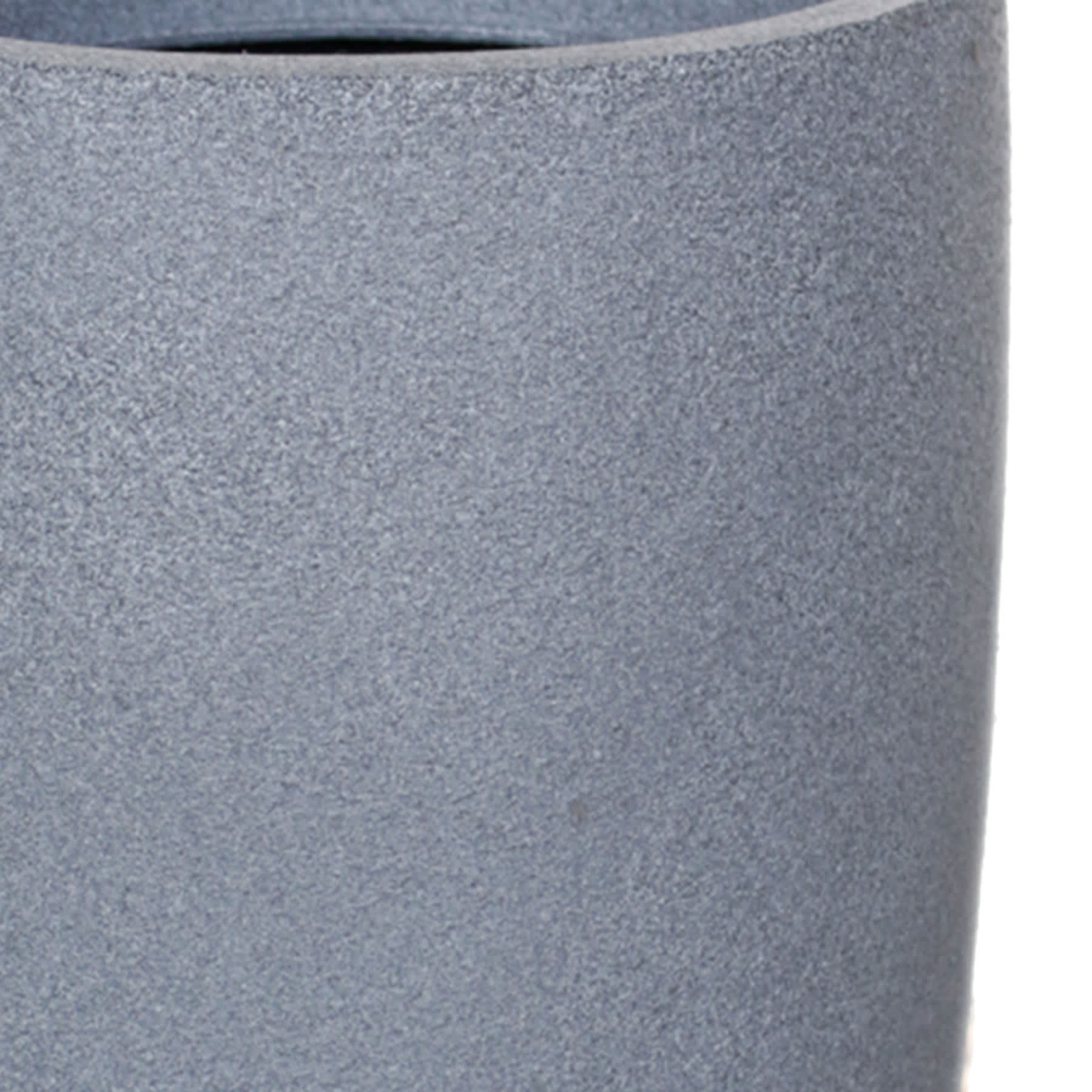 Japi Charcoal Slim Conic Outdoor Planter, Small