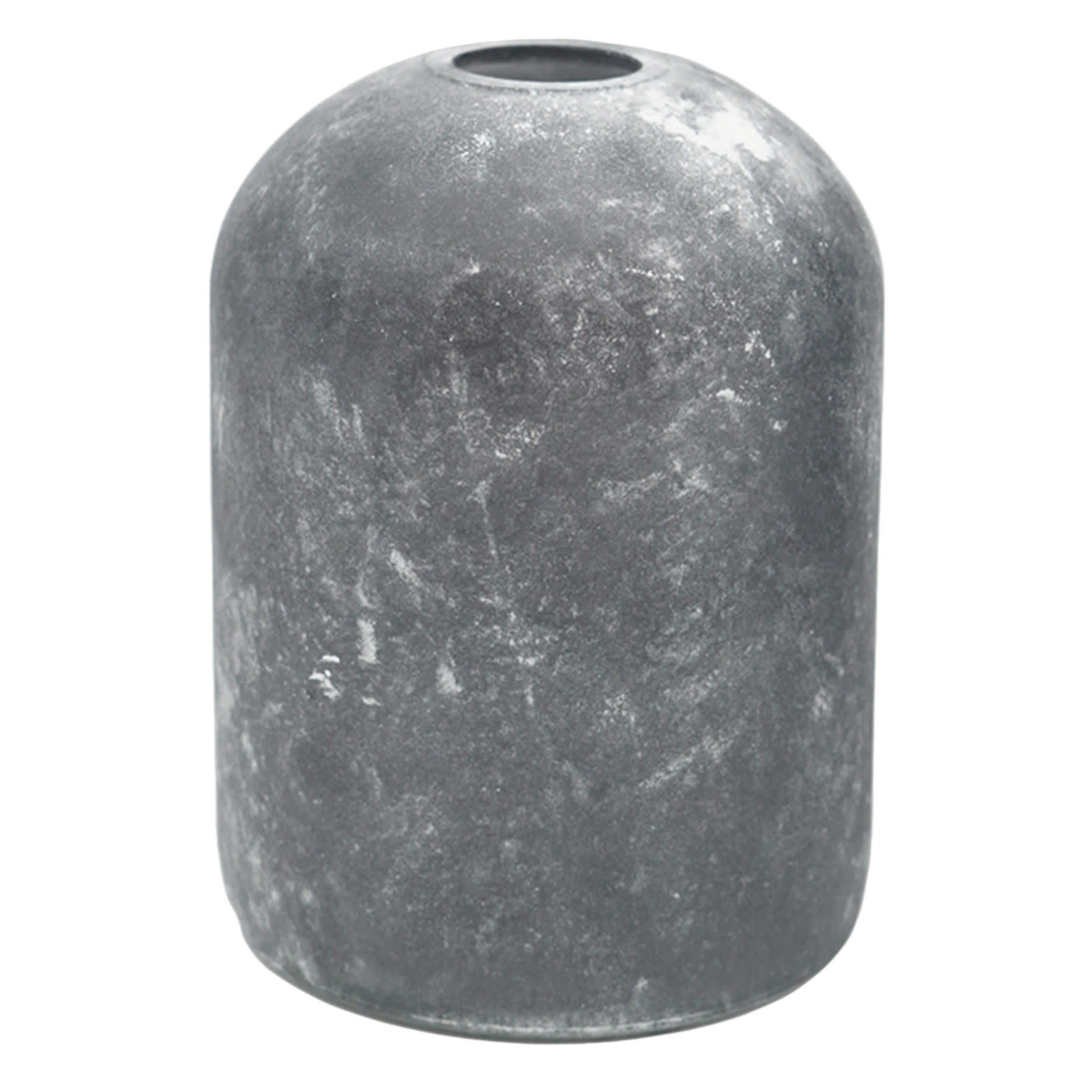 Ty Pennington Dark Grey Glass Vase, 6"