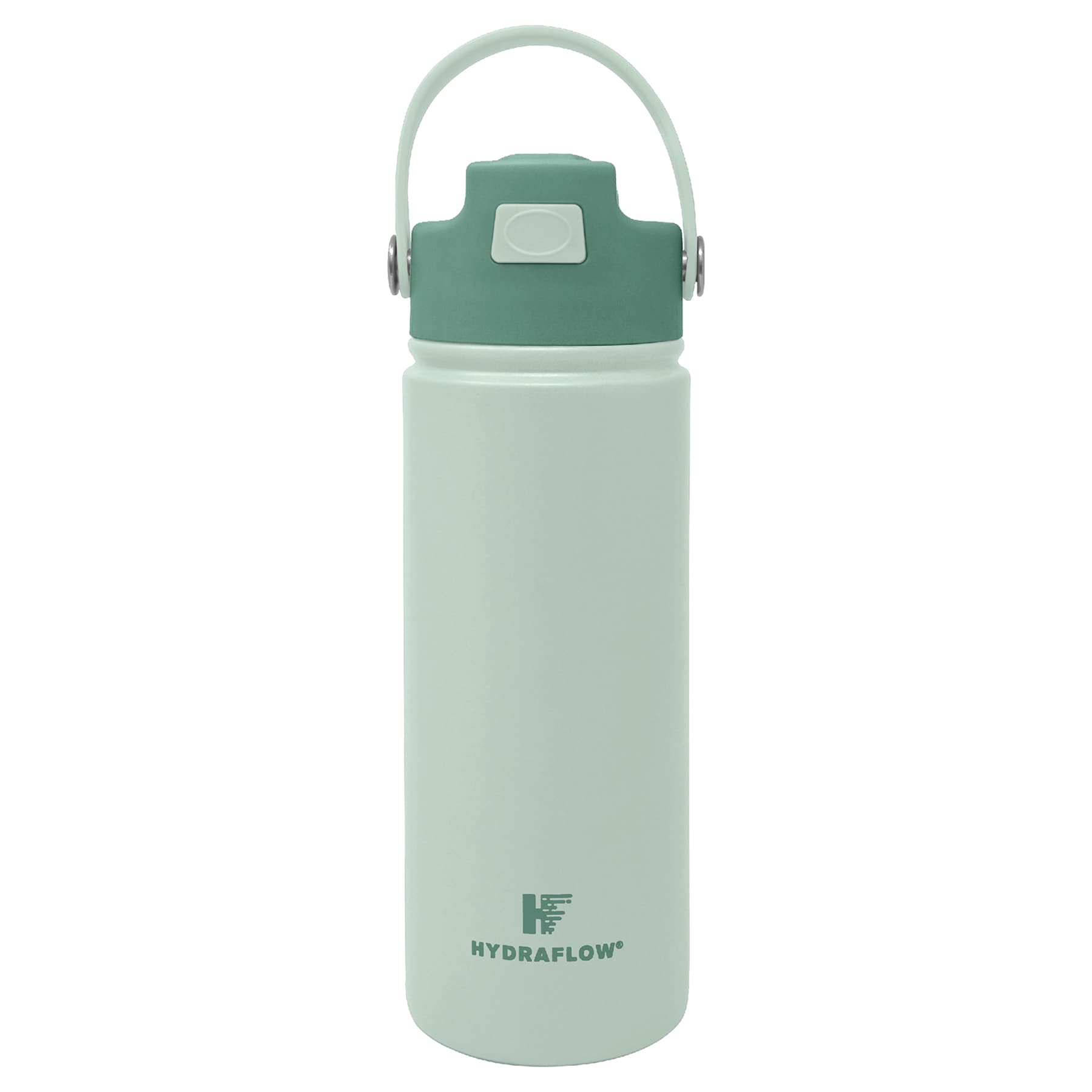 Hydraflow Green Hybrid Insulated Flip Straw Bottle, 17oz