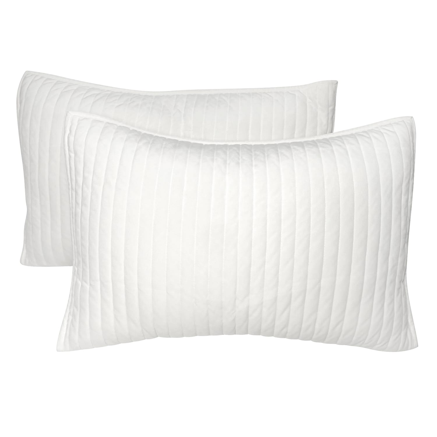 Honeybloom 3-Piece Ivory Velvet Quilt Set, King