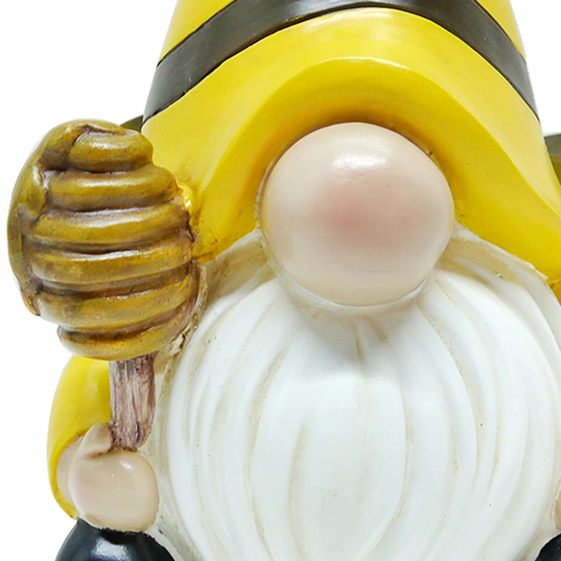 Bee Gnome Outdoor Garden Statue, 12"