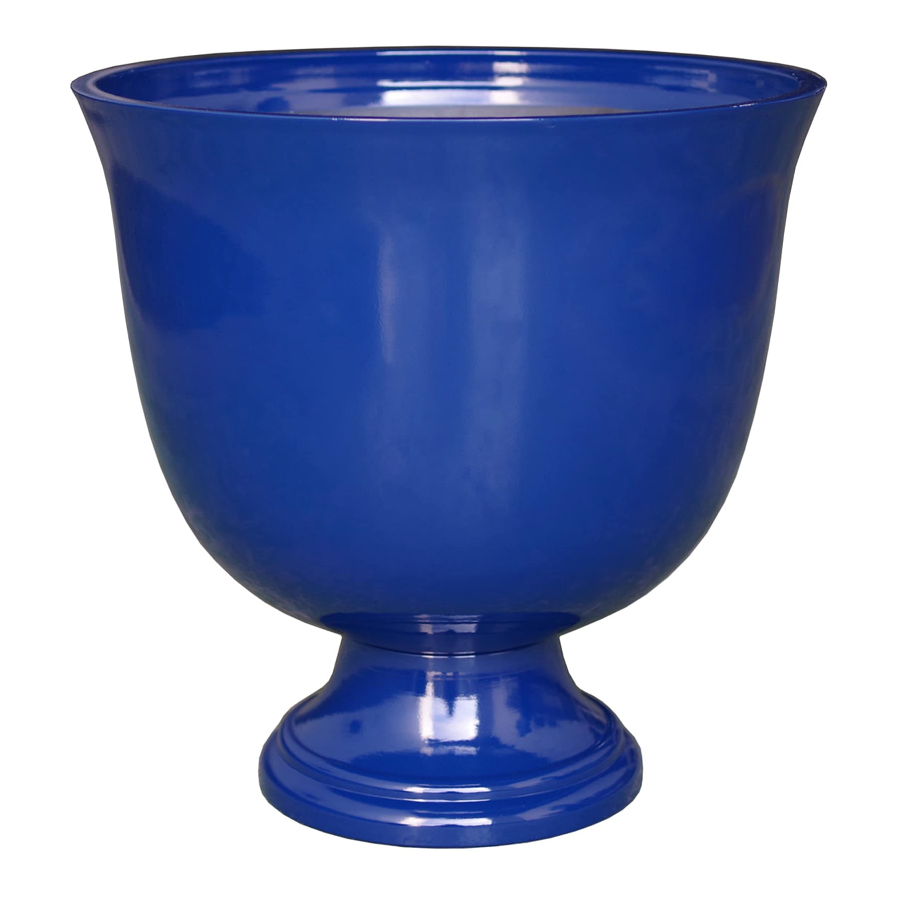 Providence Navy Blue Emilia Urn Outdoor Planter, Large