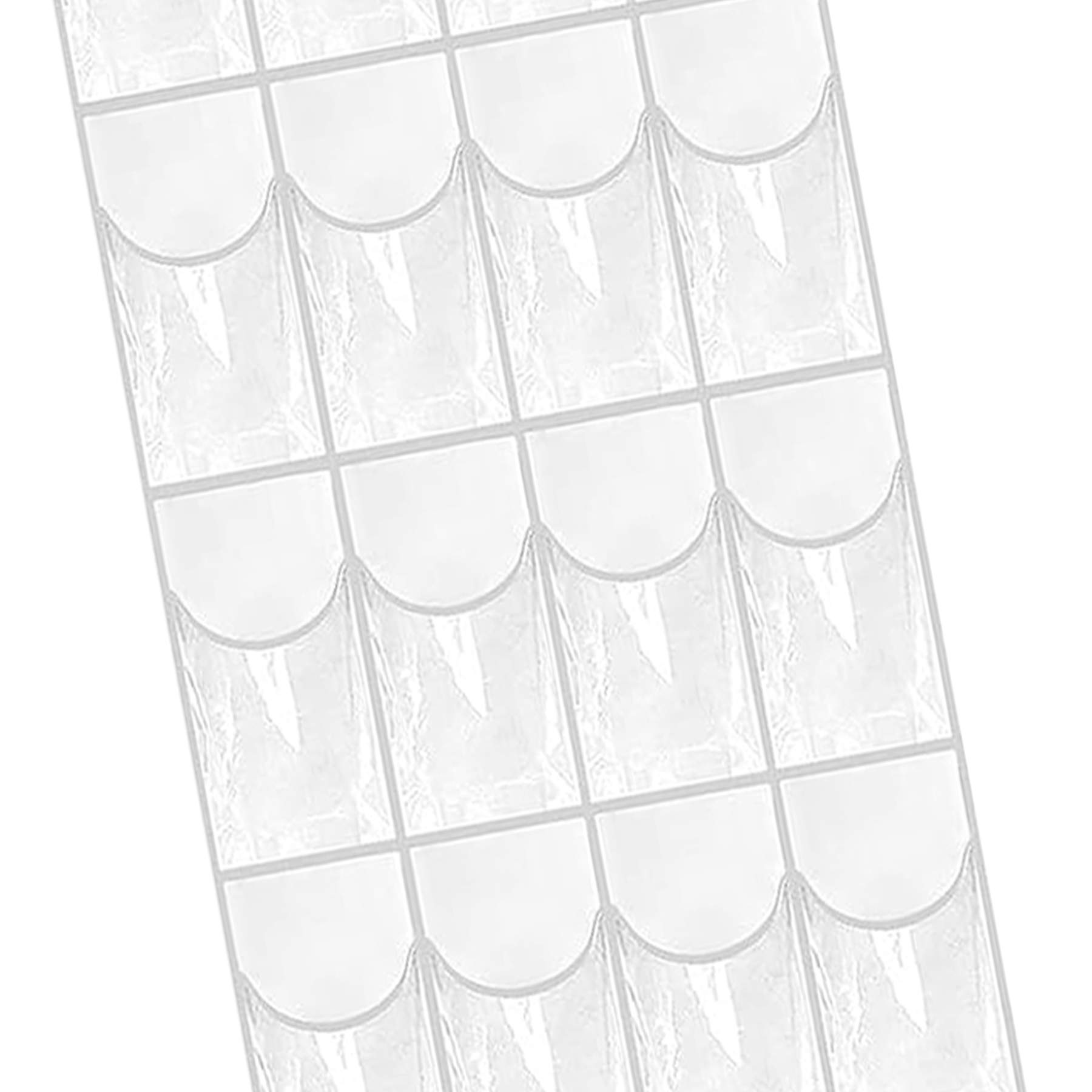 28-Pocket Clear Over The Door Shoe Closet Organizer