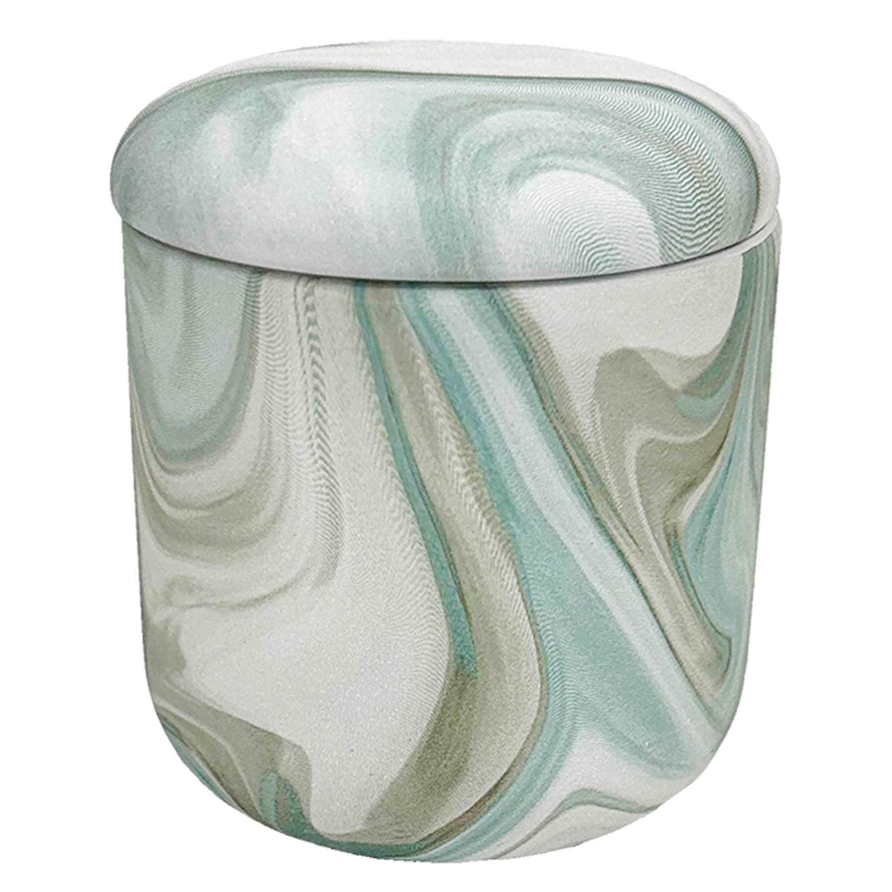 Cassandra Green Ceramic Jar