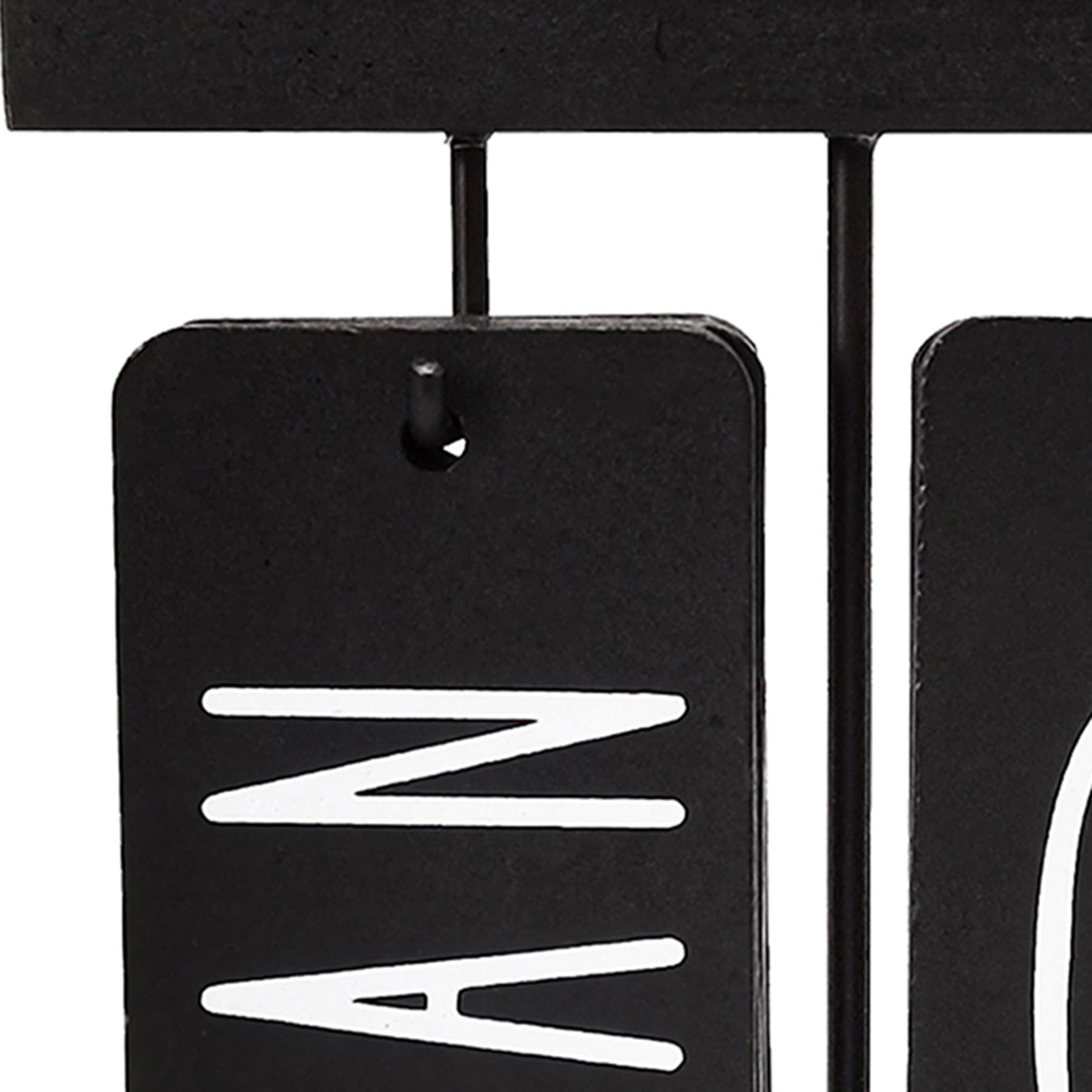 Tracey Boyd Black Metal Tabletop Calendar