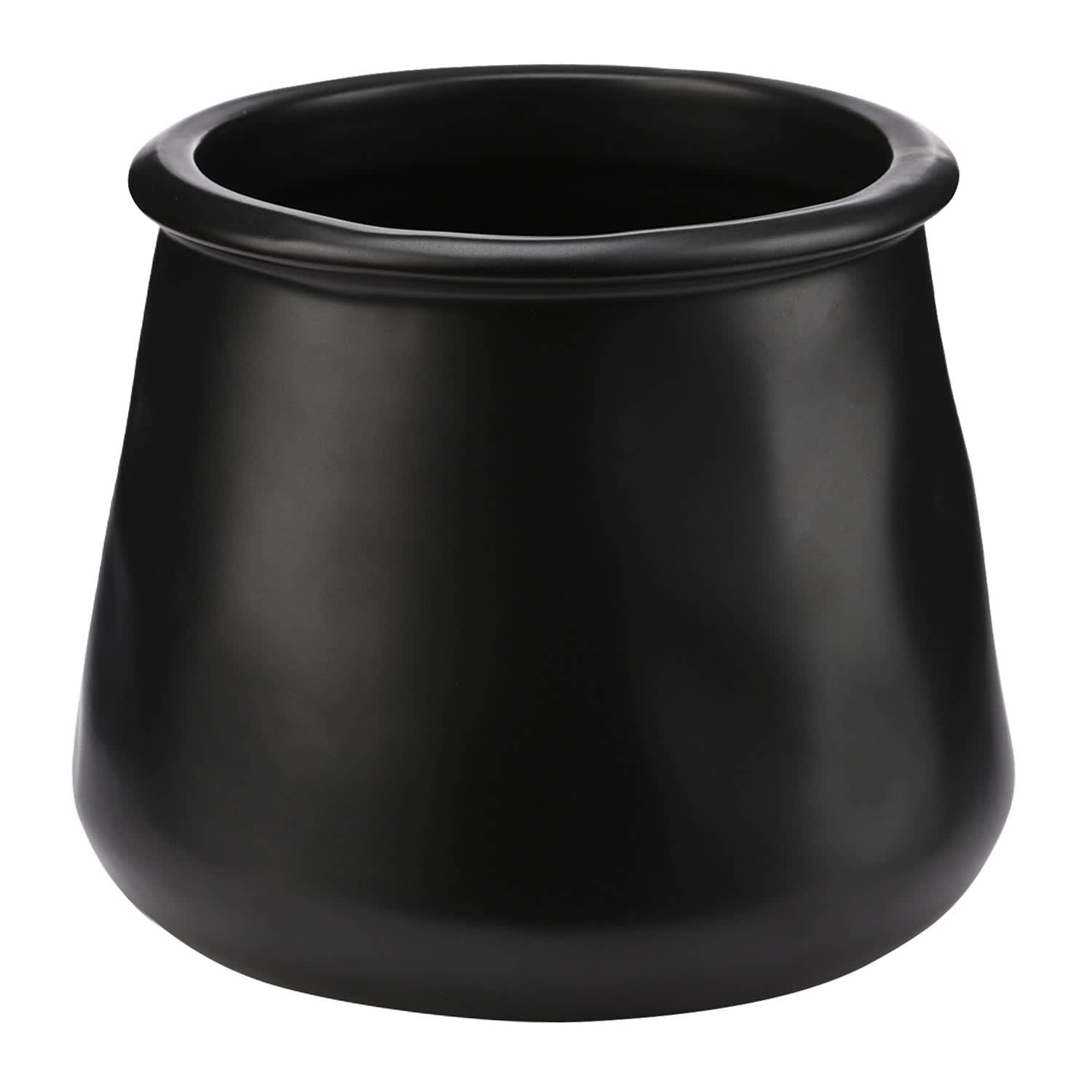 Crosby St. Black Ceramic Utensil Crock
