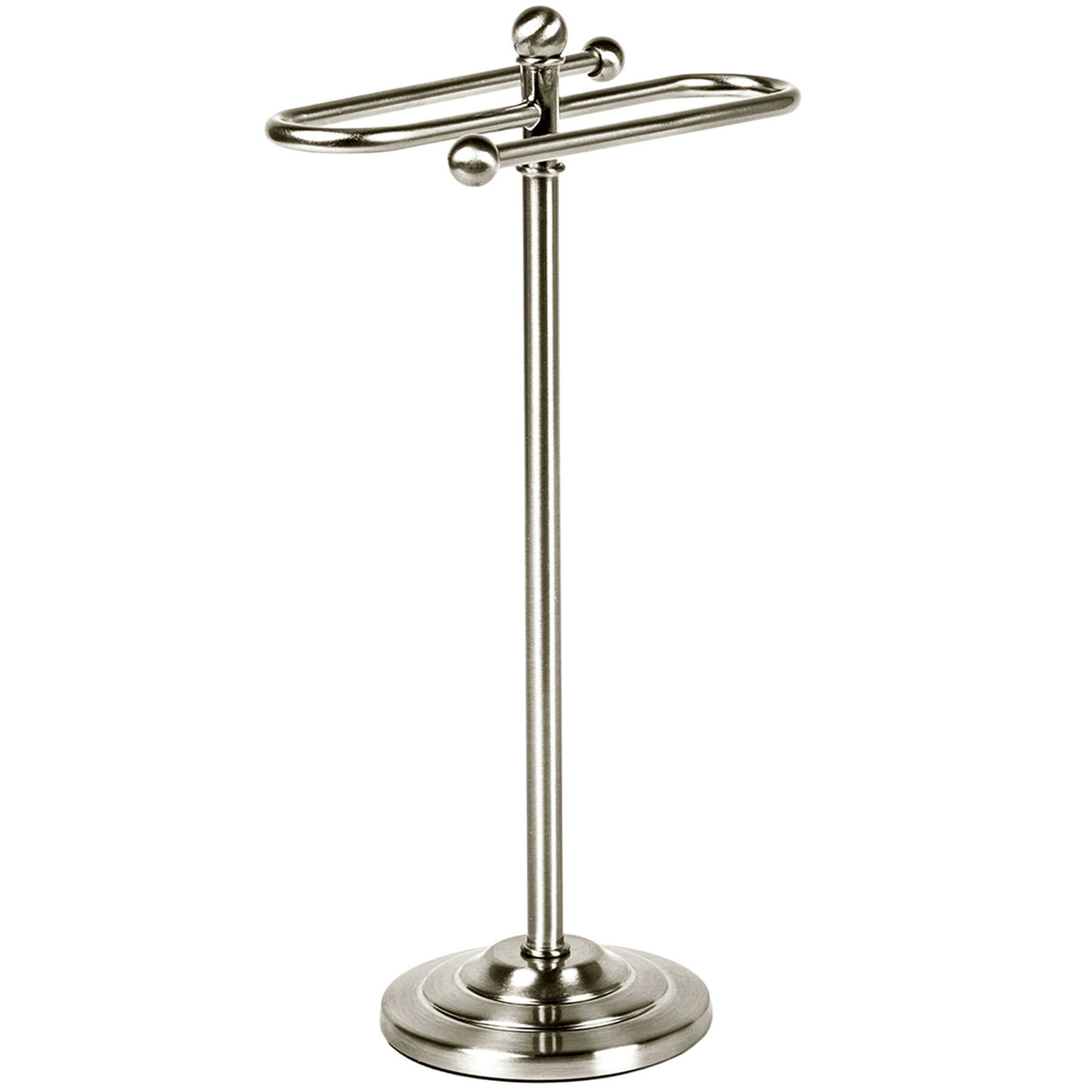 Metallic Toilet Paper Stand, 13"