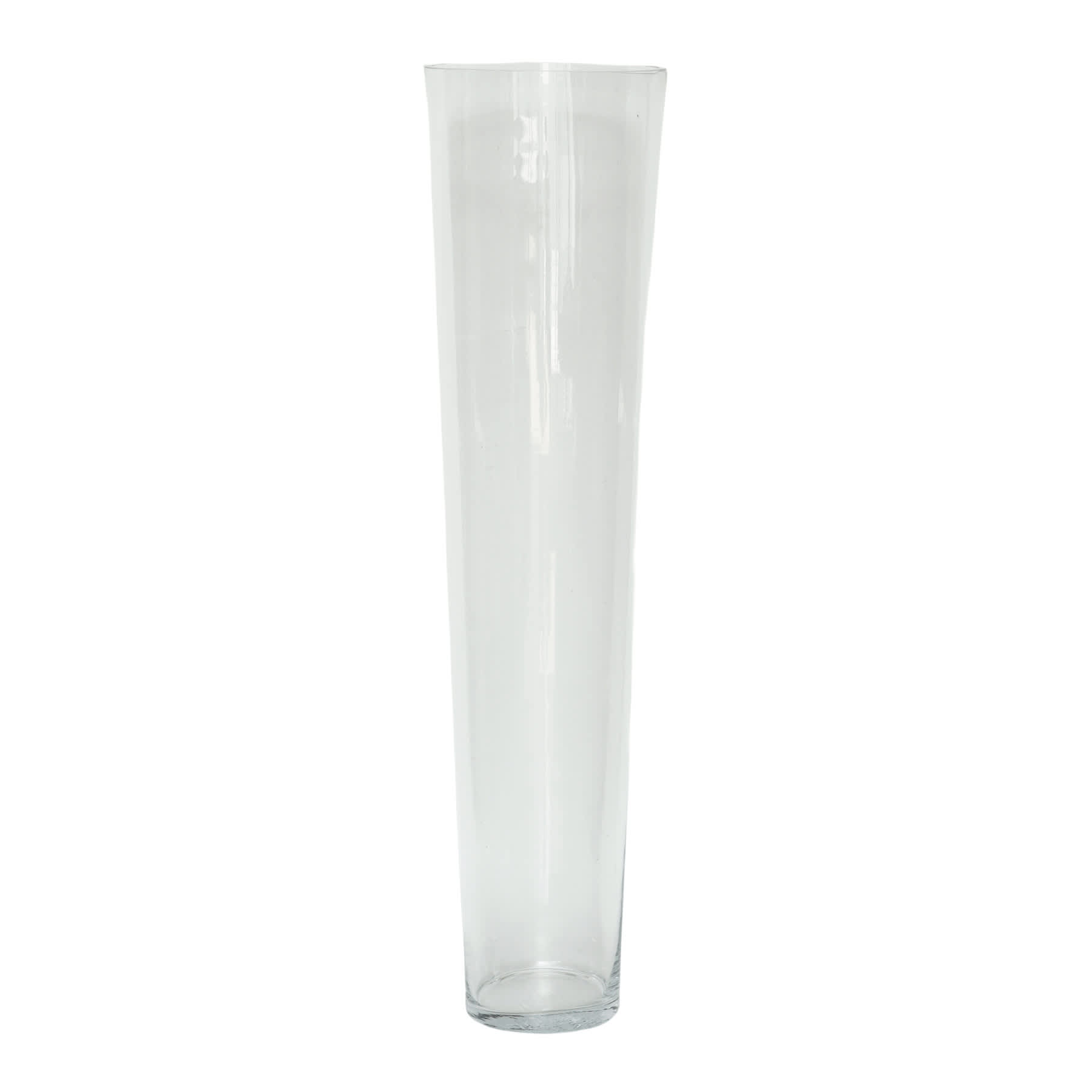 31.5In Clear Glass Oversized Vase