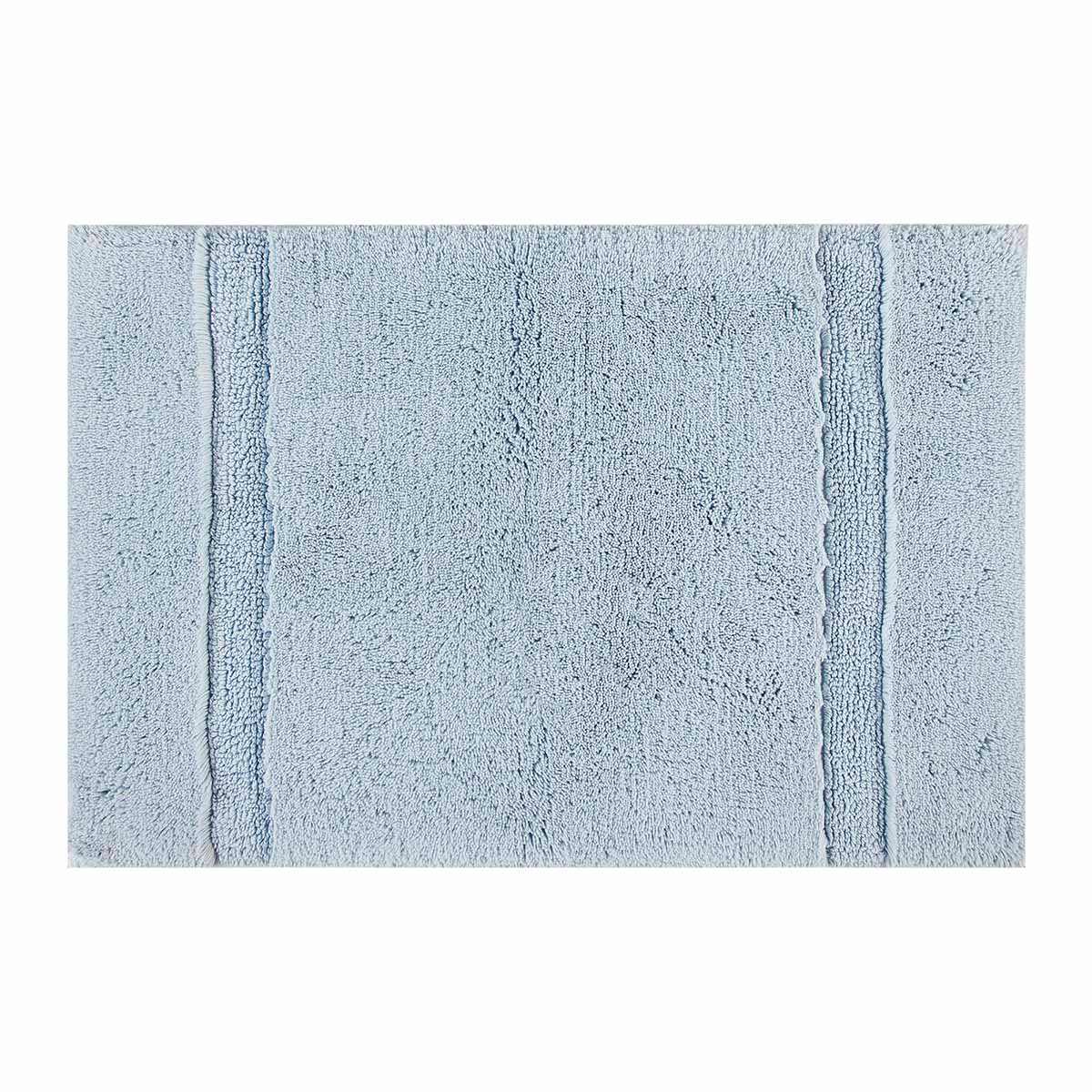 Providence Orion Light Blue Cotton Bath Rug, 20x30