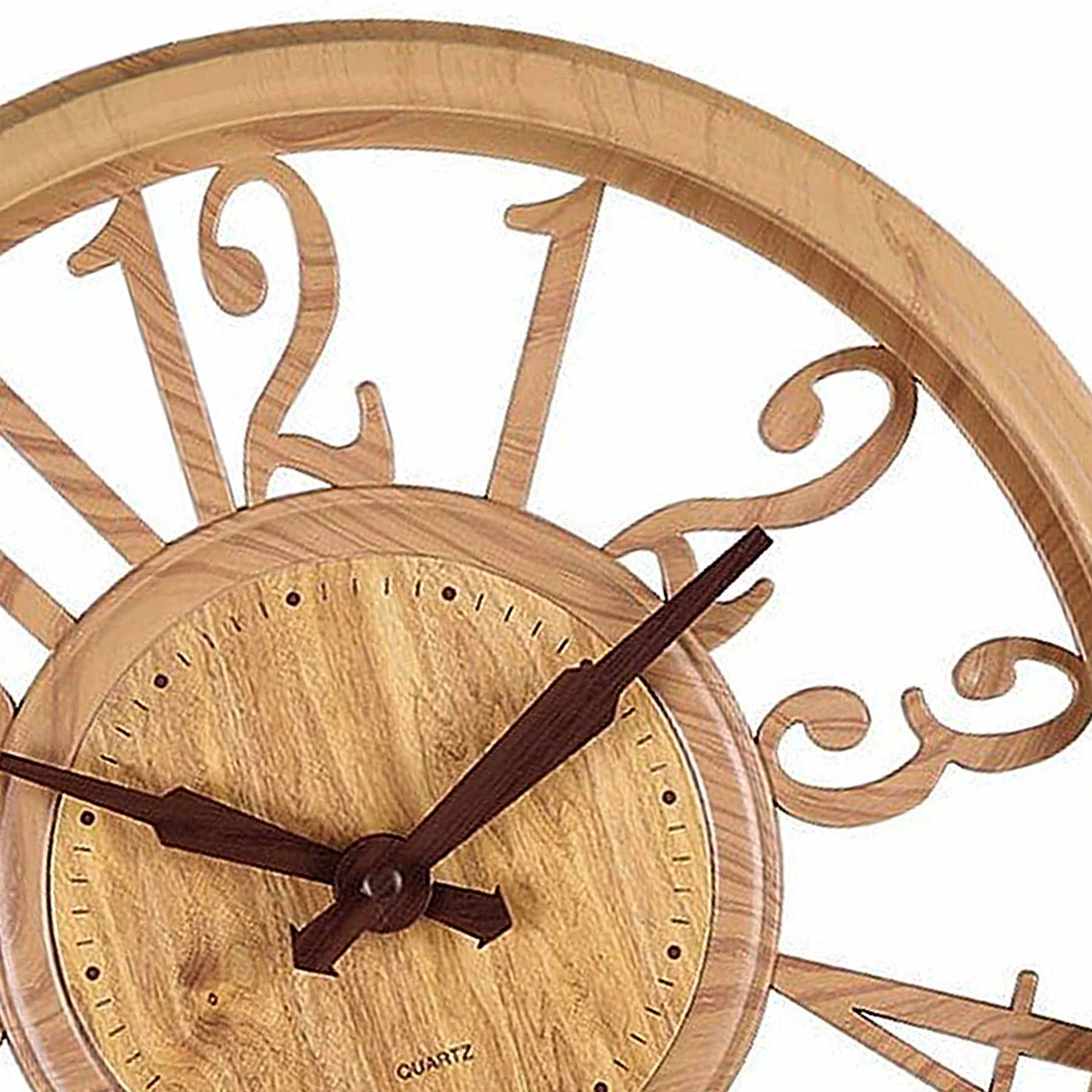 Honeybloom Round Wall Clock, 24"