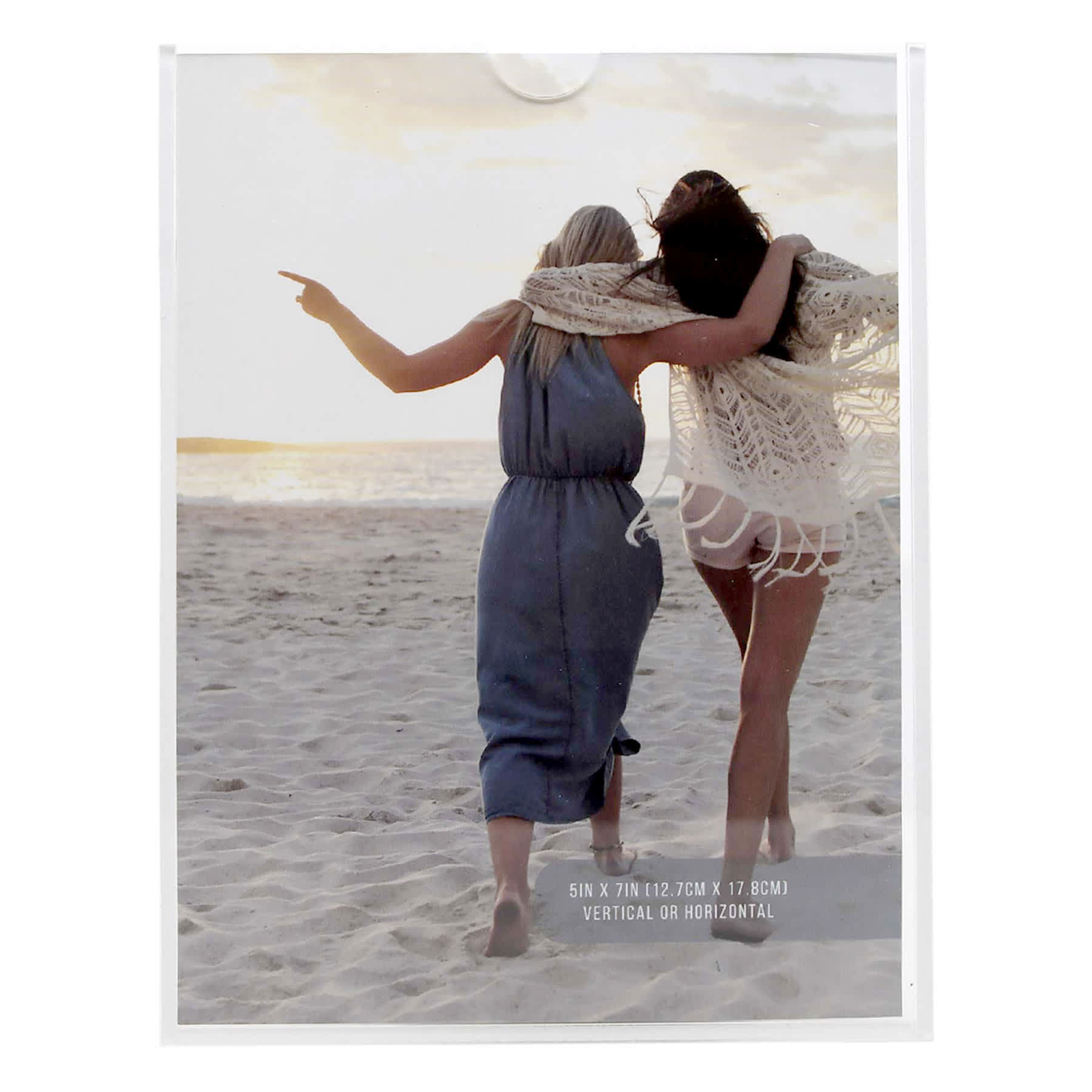 3-Piece Acrylic Peel & Stick Wall Frames, 5x7