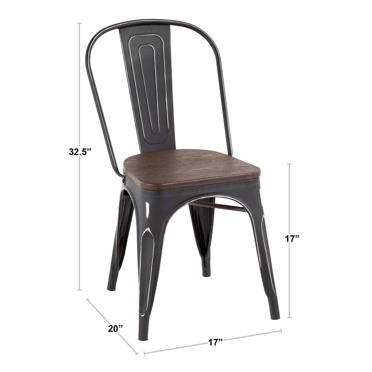 Honeybloom Westfield Dining Chair, White