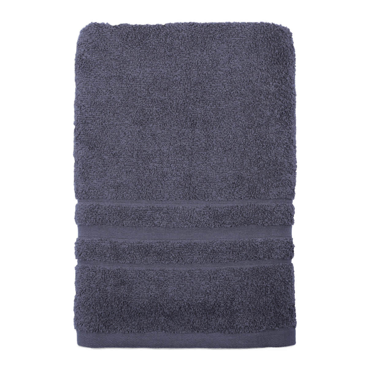 Essential Solid Dark Grey Bath Towel, 30x54