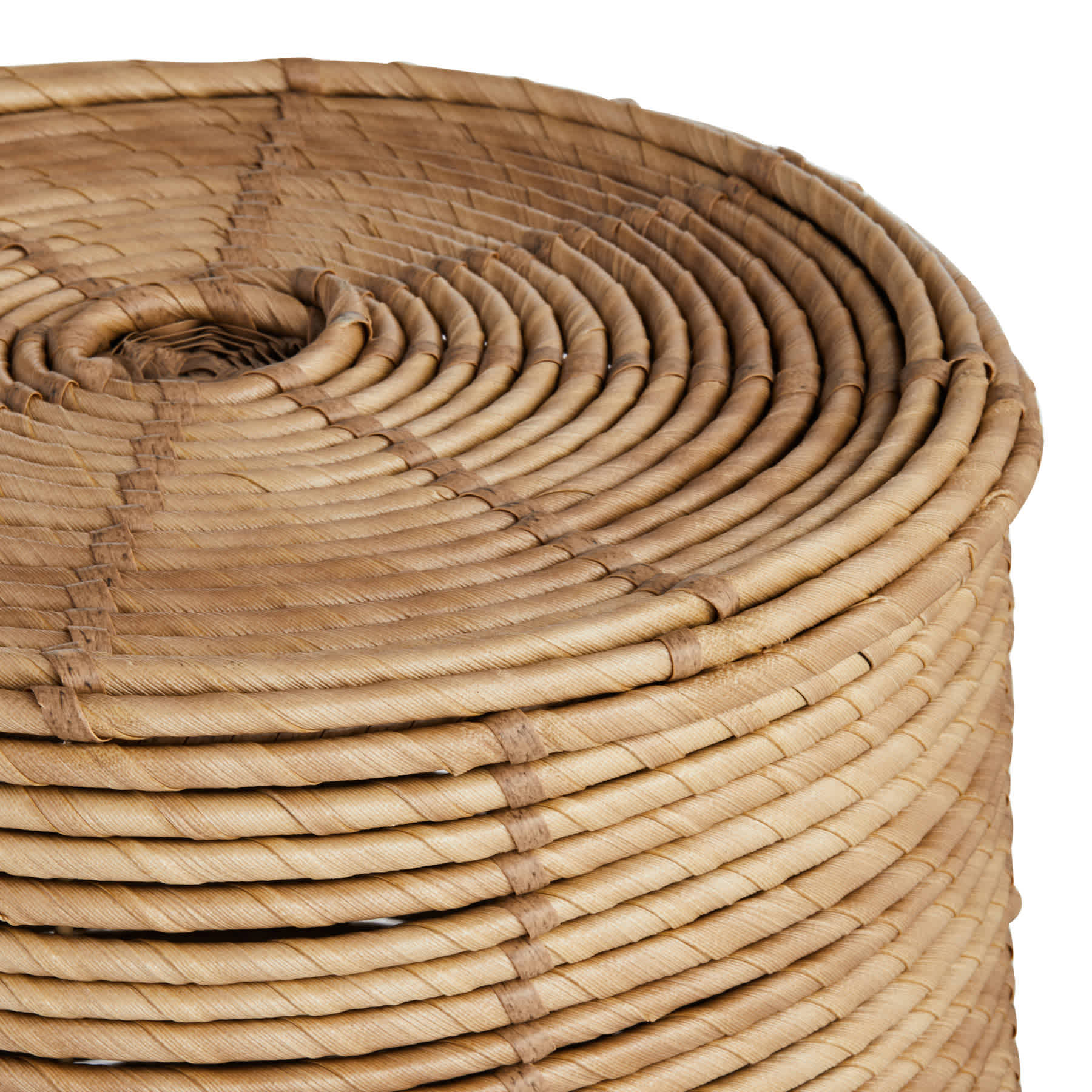 Natural Wicker Plant Stand, Large
