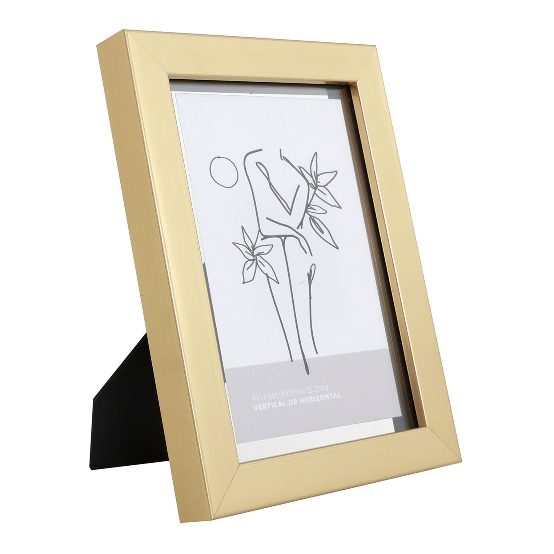 Gold Float Tabletop Picture Frame, 5x7