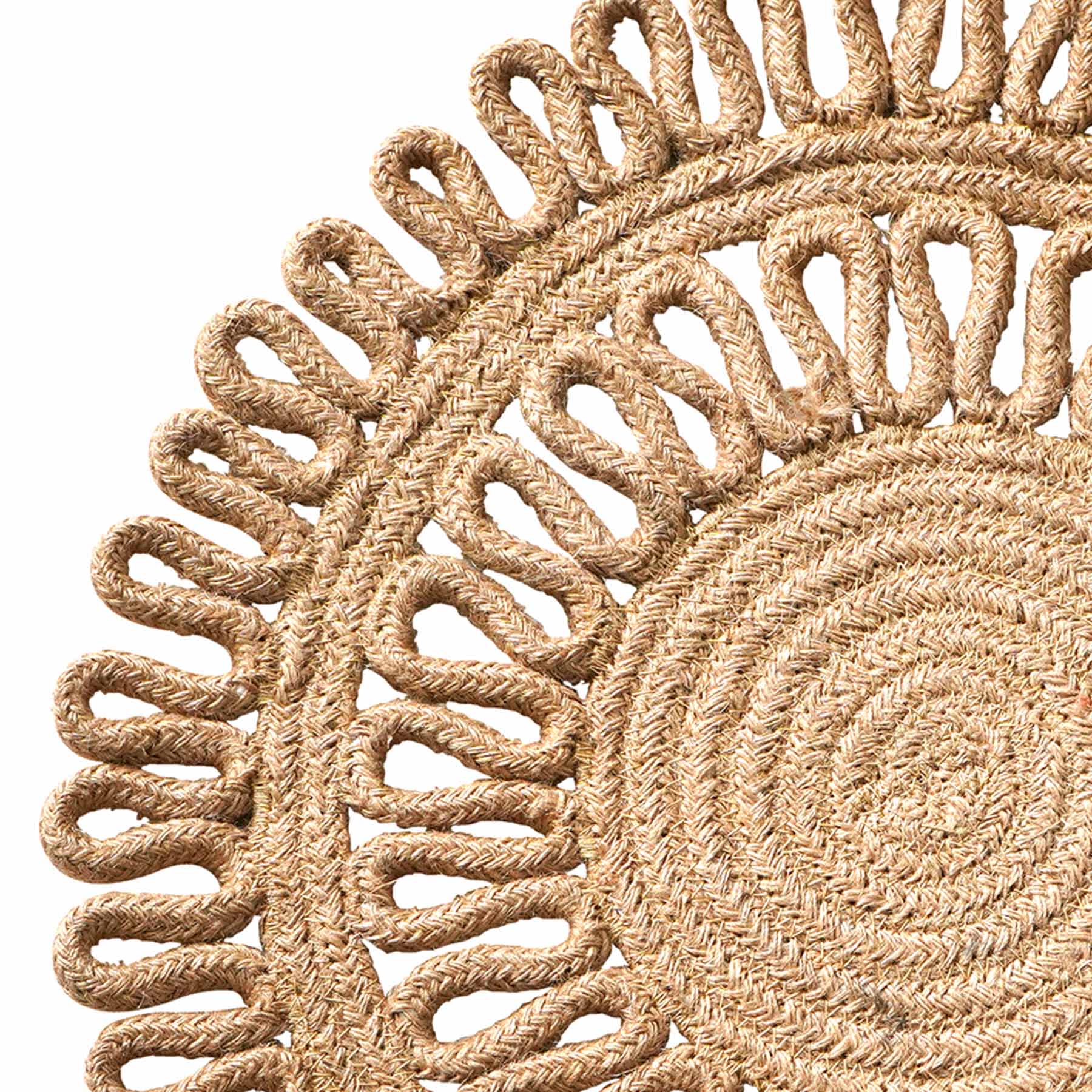Natural Jute Round Placemat