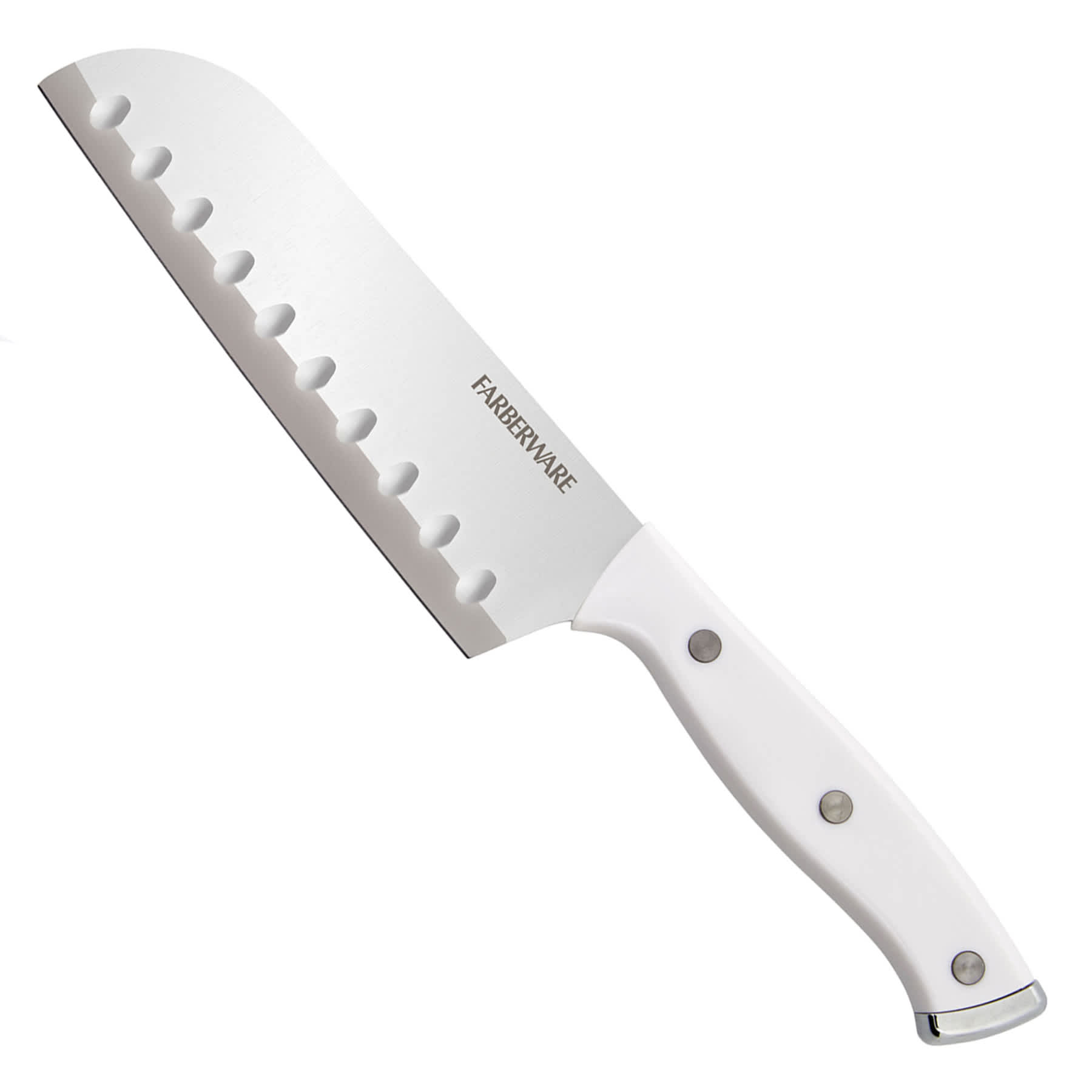 Farberware Edgekeeper White Santoku Knife, 5"