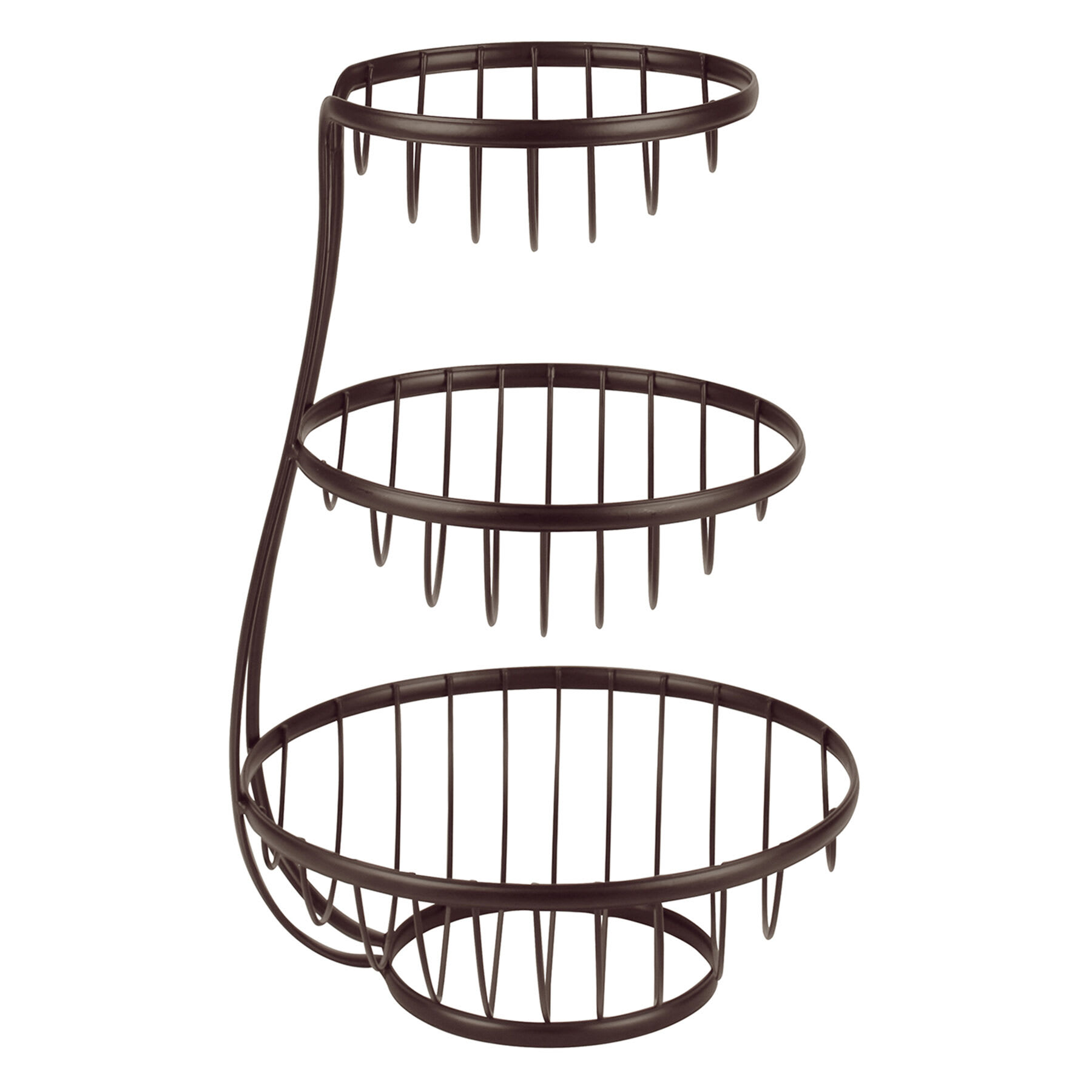 Ashley 3-Tier Bronze Fruit Basket