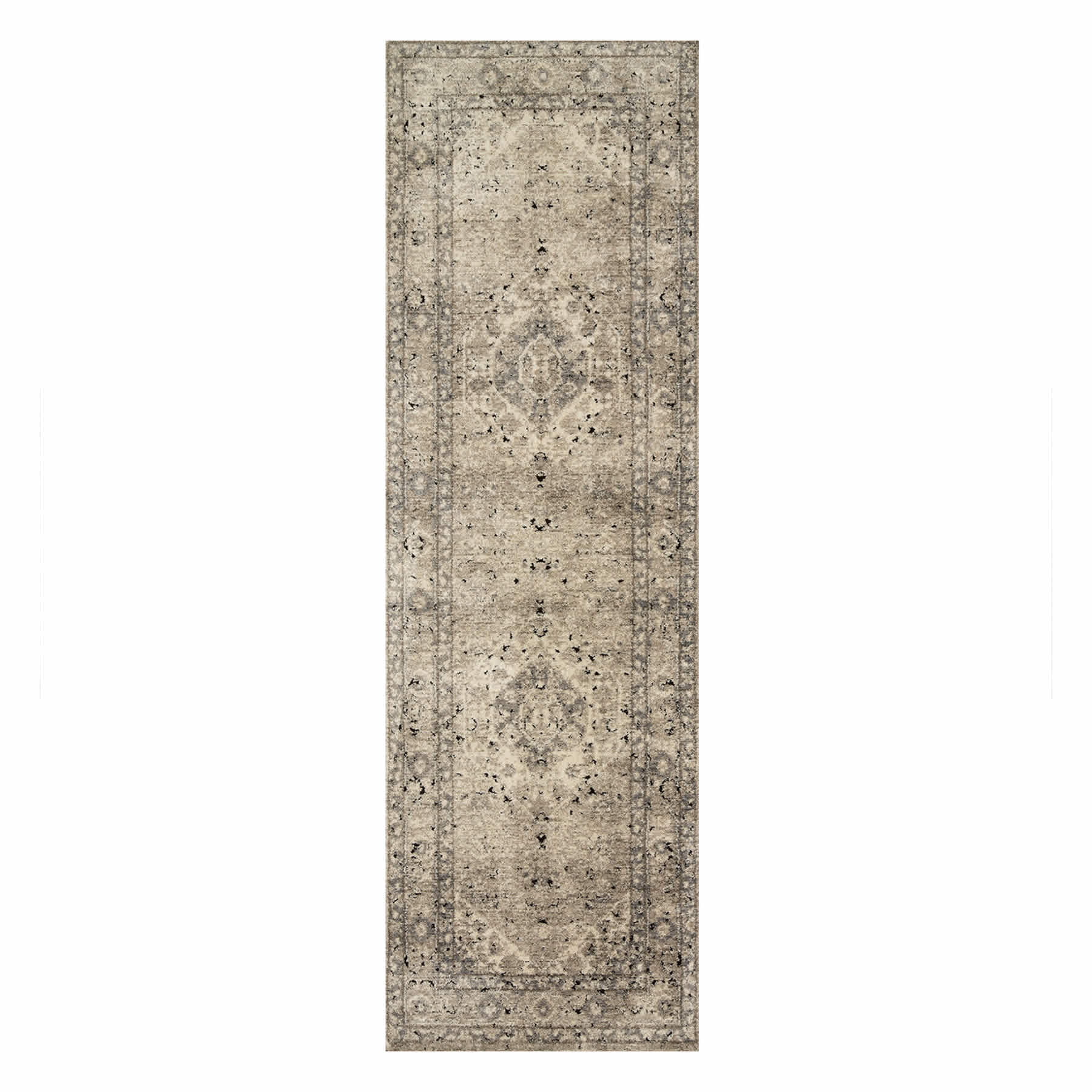 (B500) Xander Ivory & Tan Runner, 2x7