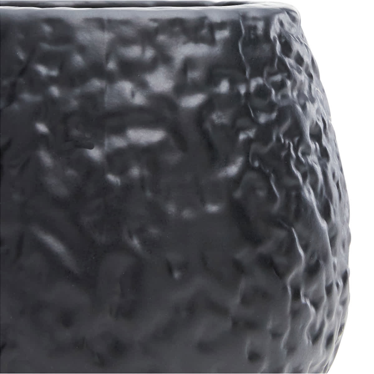 Crosby St. Indoor Black Textured Pot, 4.3"