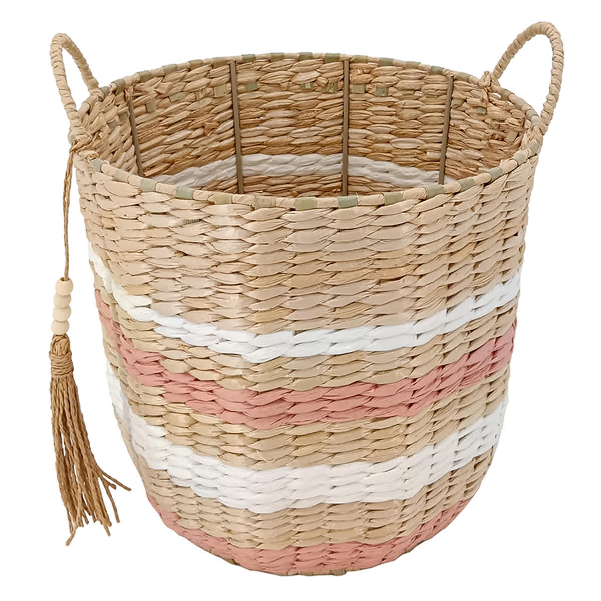 Cattail & Paper Storage Basket, Small