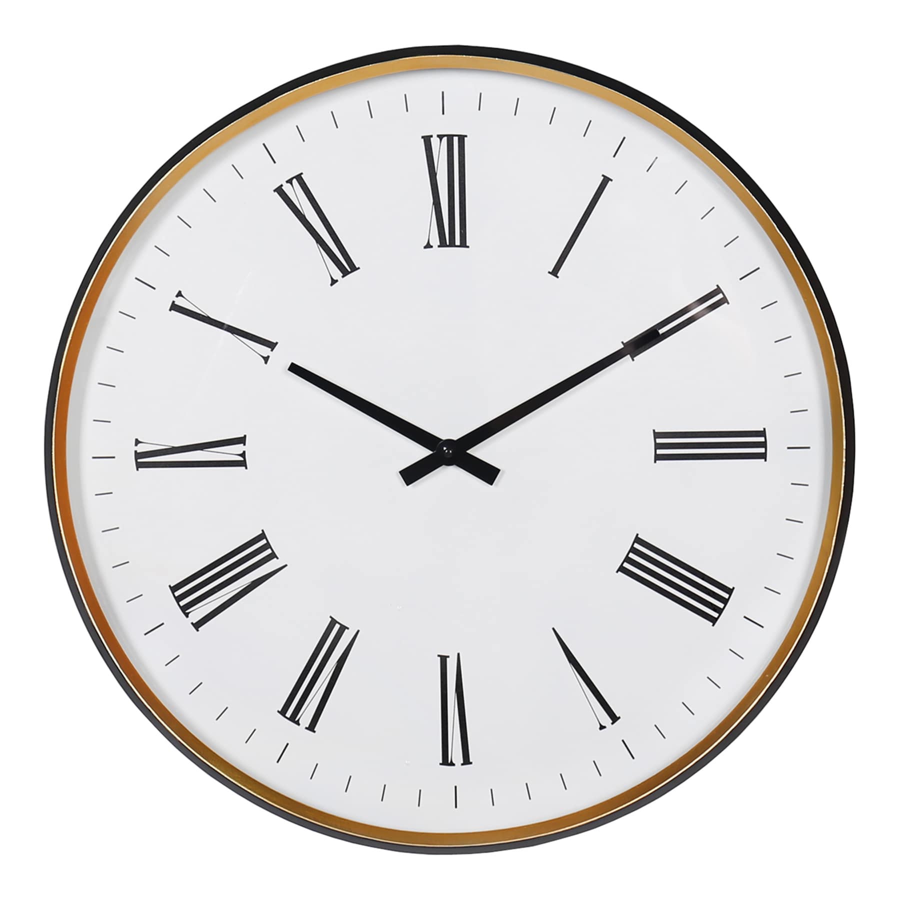 Providence Metal Round Wall Clock, 24"