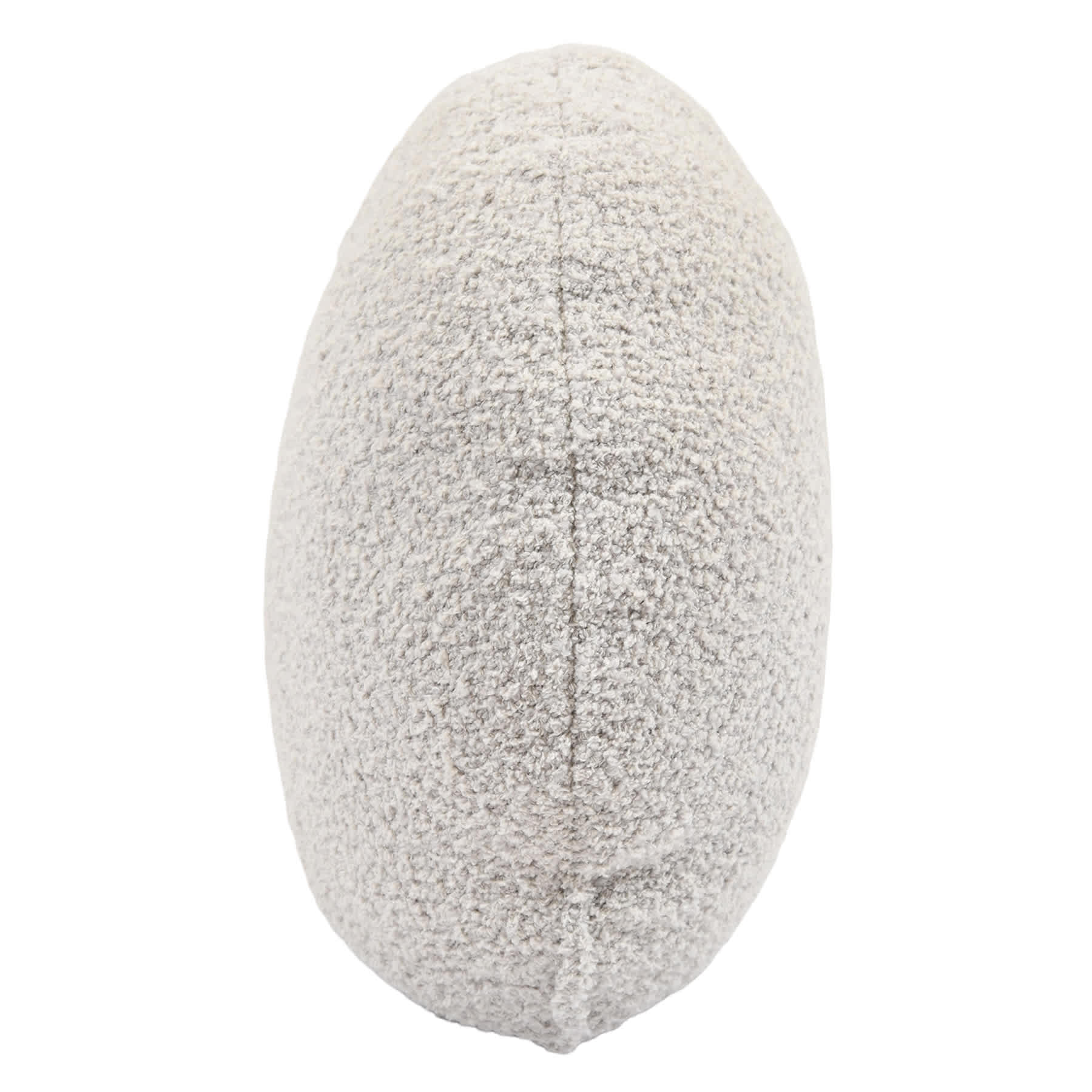 Crosby St. Grey Soft Textured Boucle Round Throw Pillow, 16"