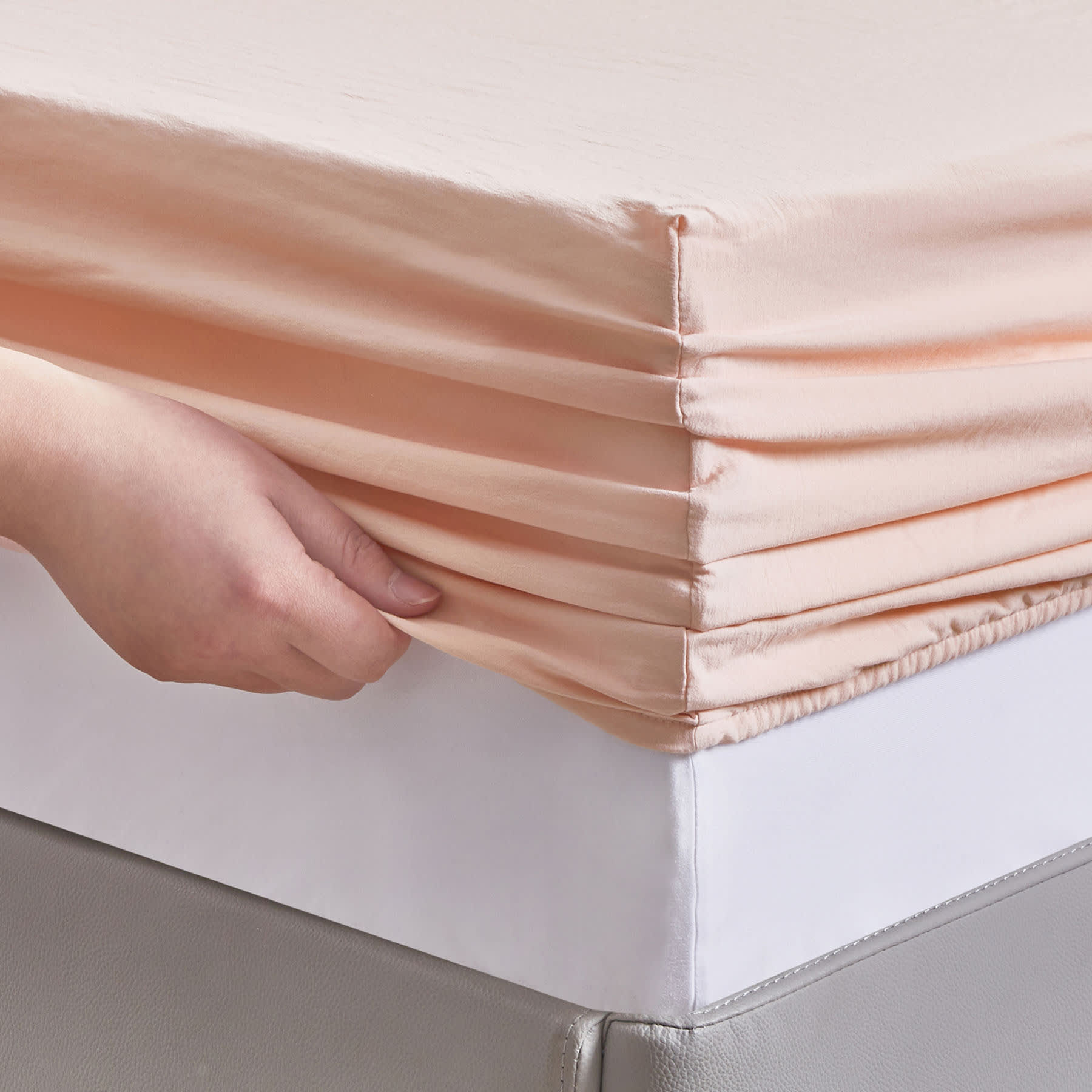 4-Piece Peachy Keen Super Soft Microfiber Sheet Set, Full