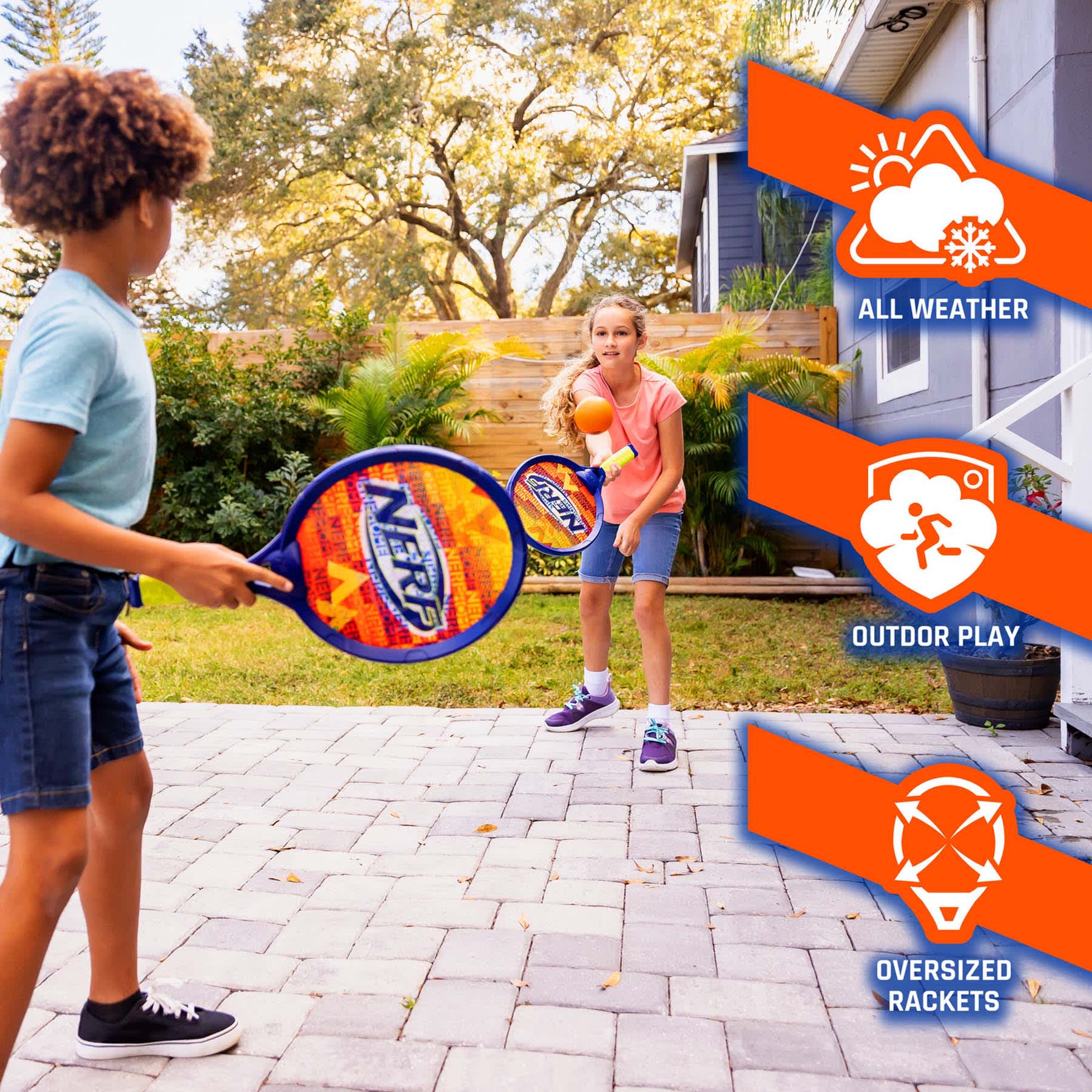 Nerf 2-Player Tennis Set