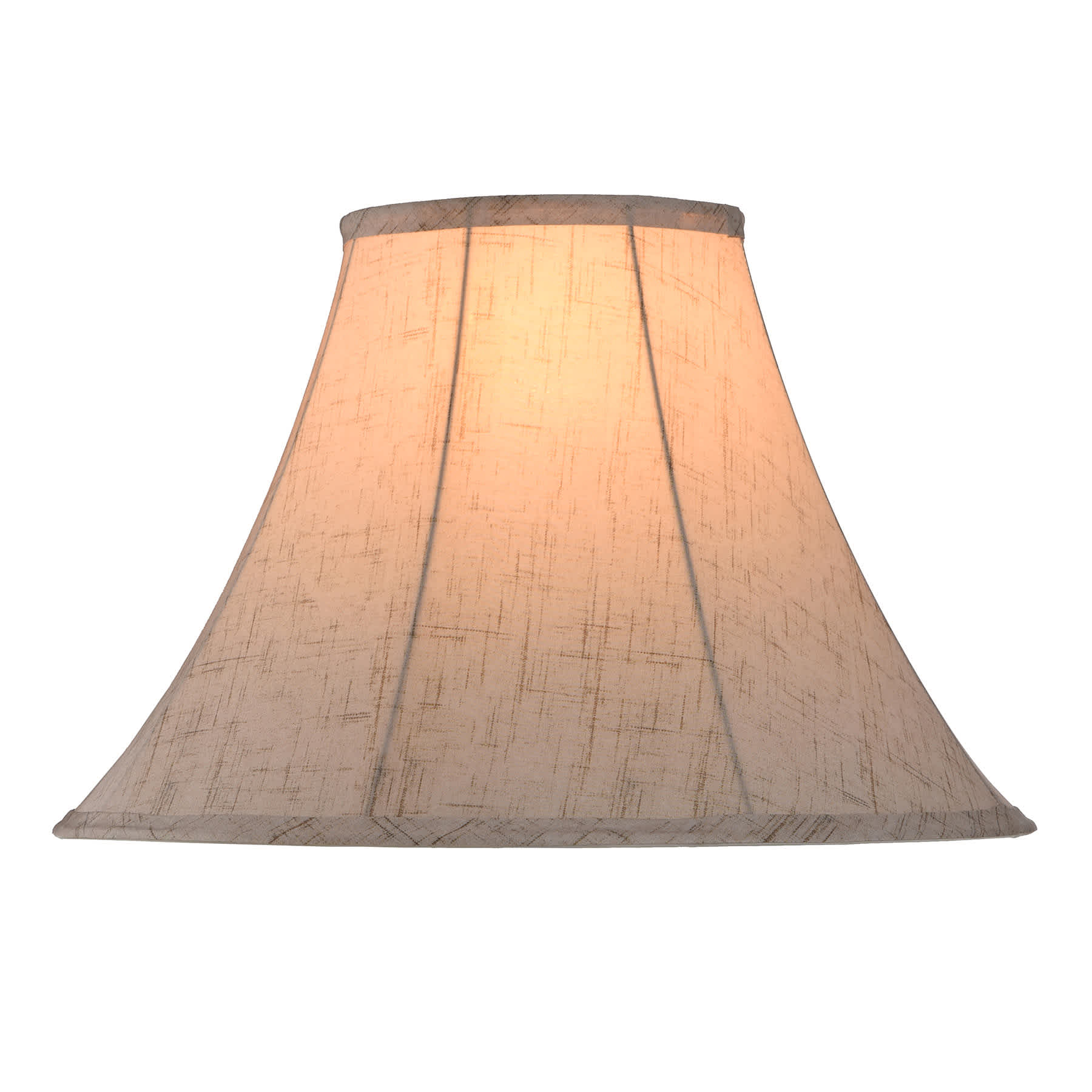 White Bell Large Table Lamp Shade, 17x7x12