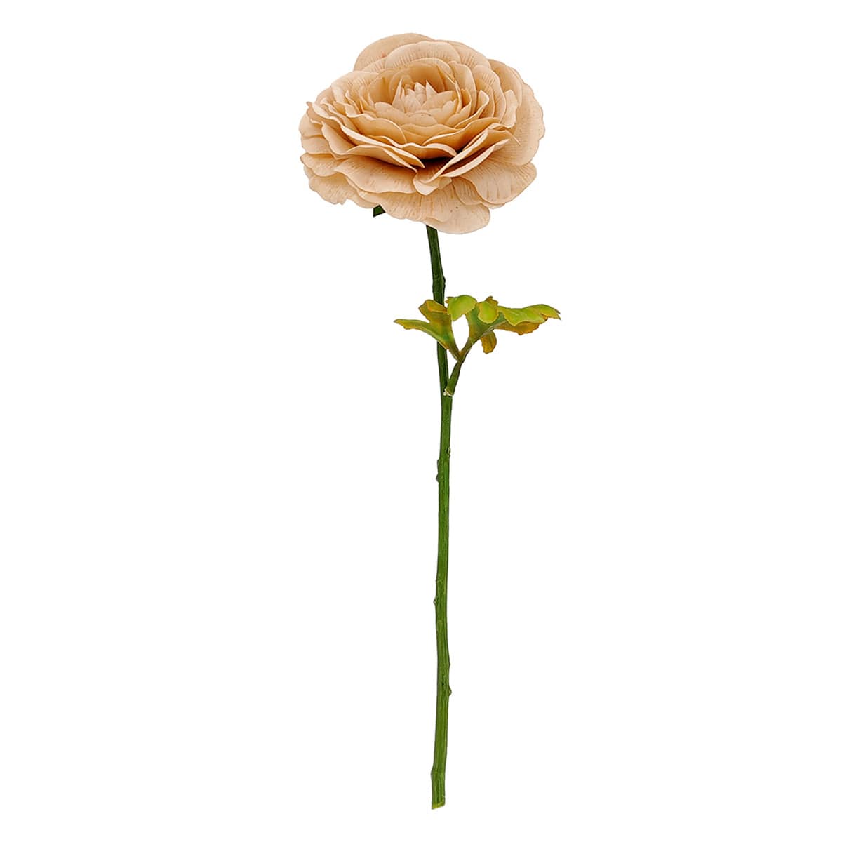Willow Crossley Pink Real Feel Fabric Ranunculus Floral Pick, 12"