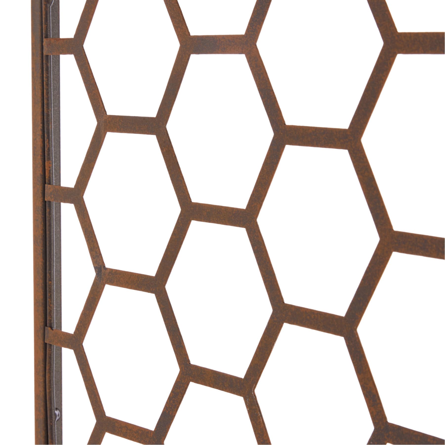 Honeybloom Honeycomb Metal Plant Stand, Medium