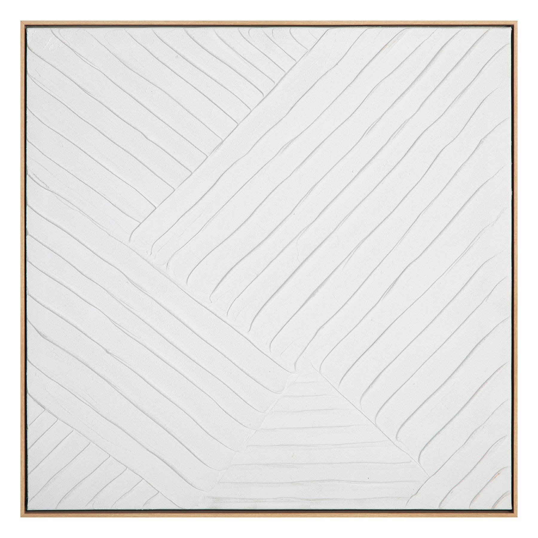 Framed Abstract Canvas Wall Art, 24"
