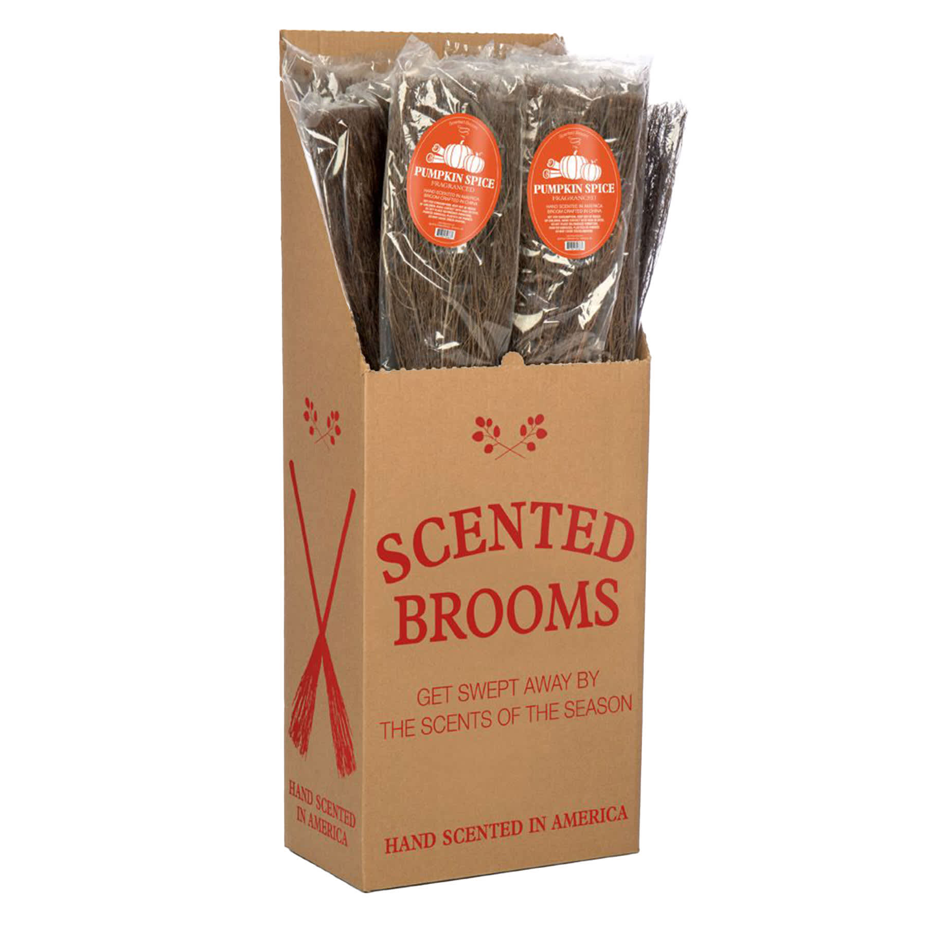 Pumpkin Spice Scented Broom, 6"